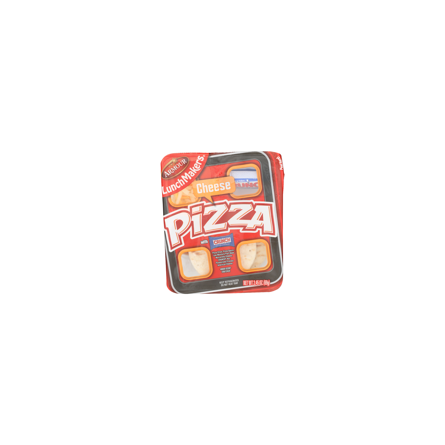 Armour Lunchmakers Cheese Pizza - 2.45 Ounce Image 1 of 4