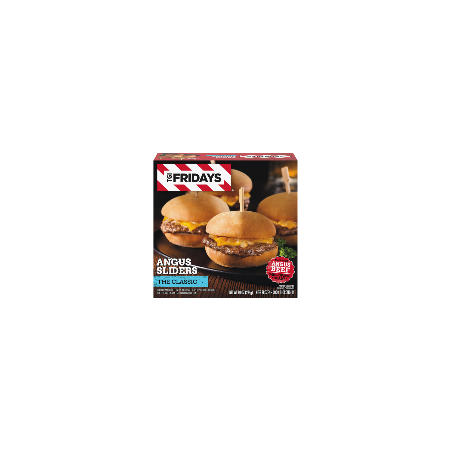 Tgif Tgi Fridays The Classic Angus Sliders, Box - 10 Ounce Image 1 of 2