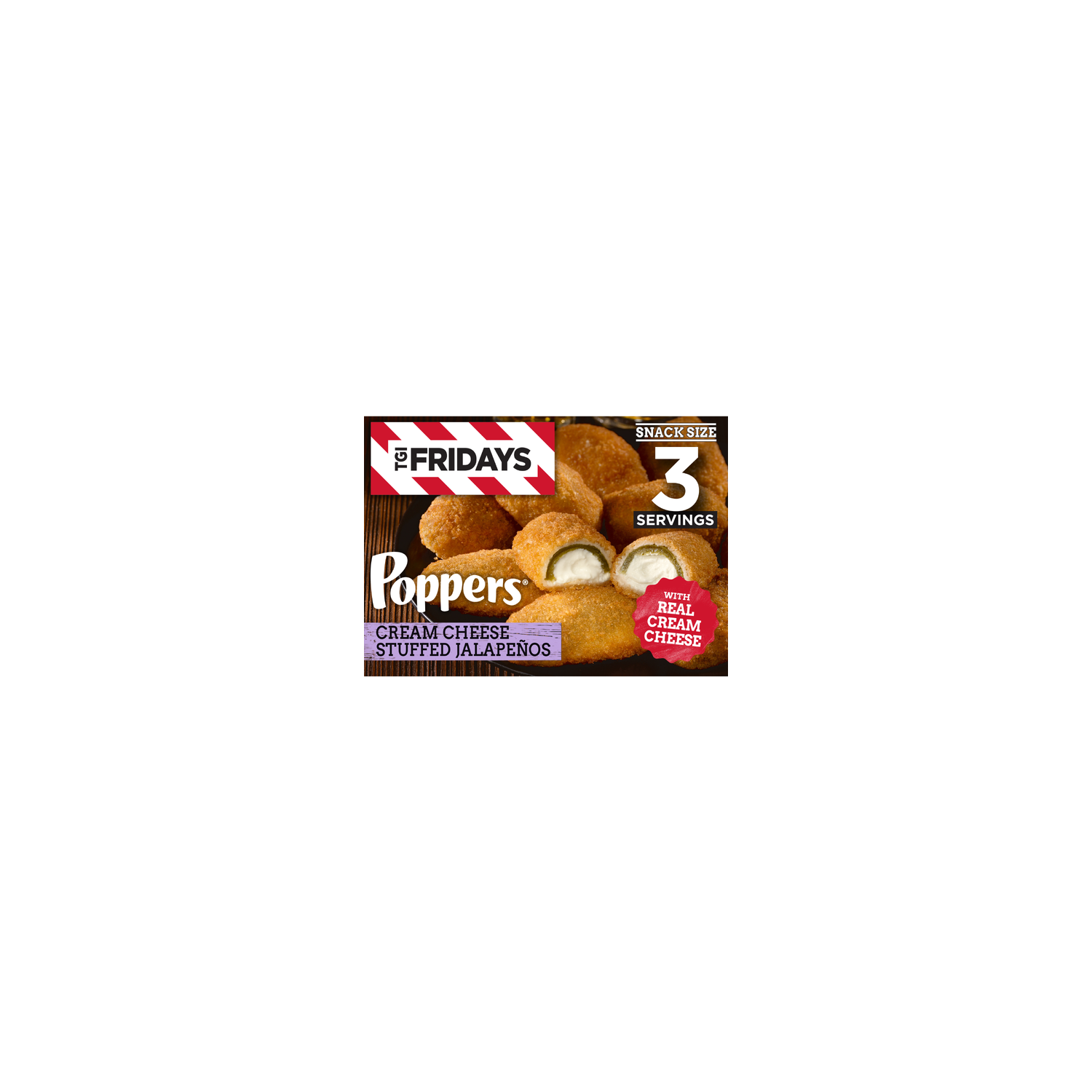 Tgi Fridays Cream Cheese Stuffed Jalapenos Snack Size Poppers - 8 Ounce Image 1 of 4