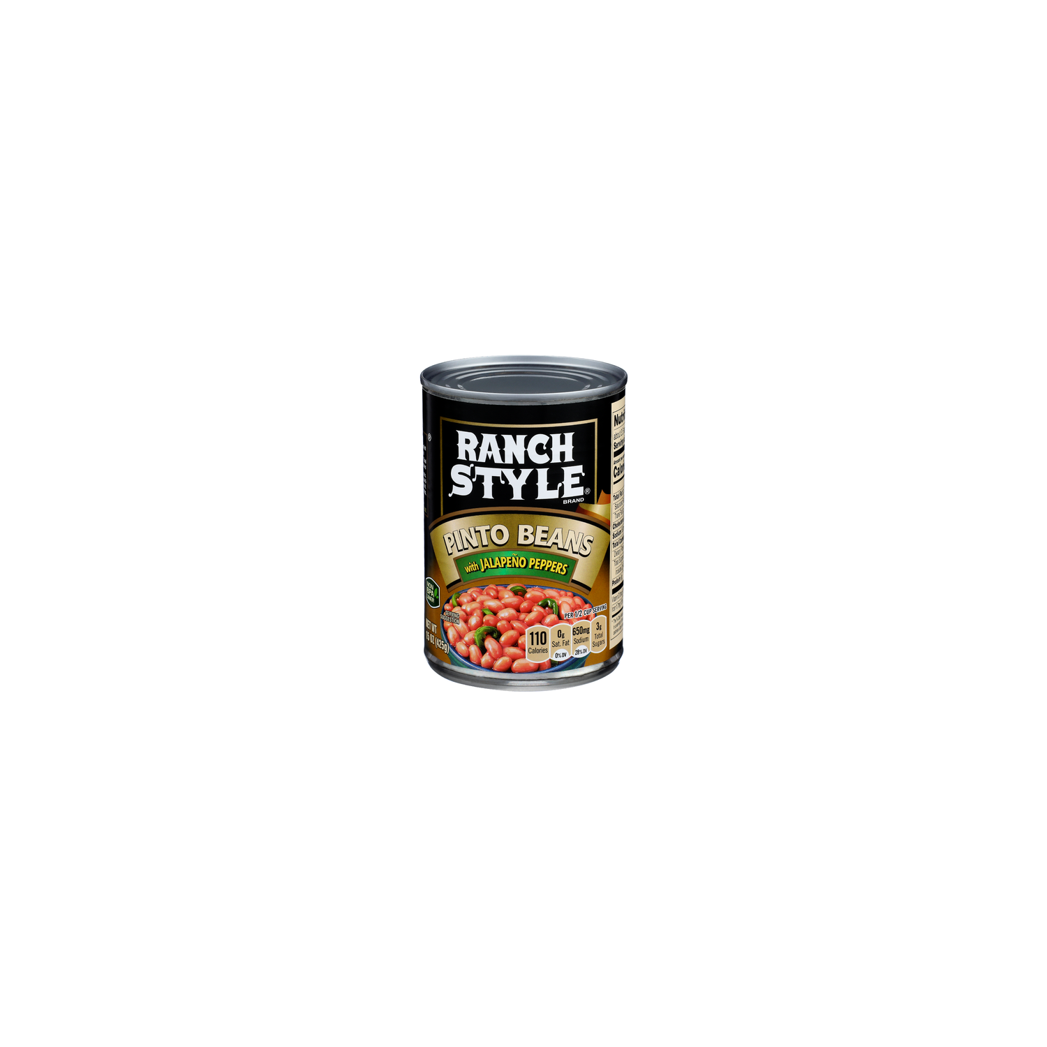 Ranch Style With Jalapeno Peppers Jalapeño Pinto Beans - 15 Ounce Image 1 of 4