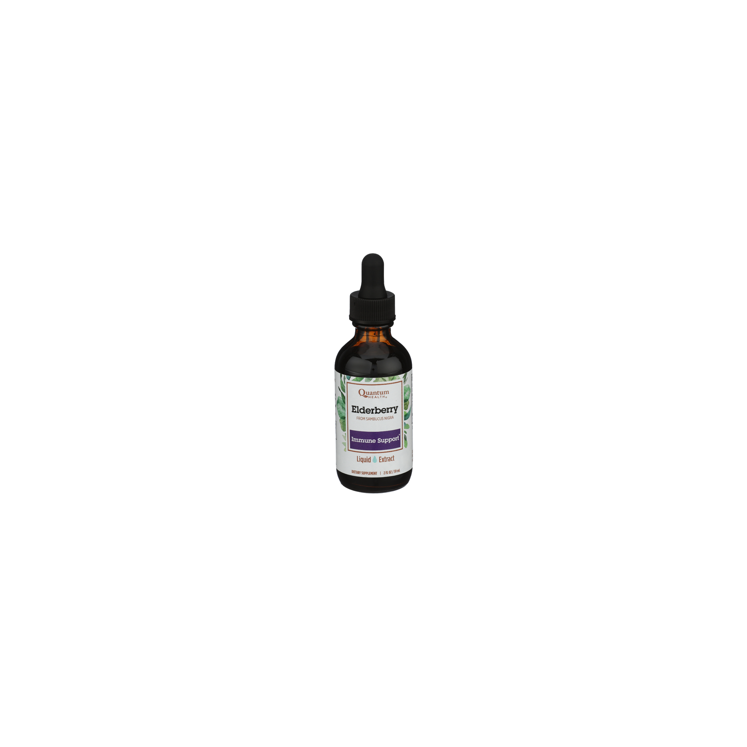 Quantum Health Elderberry Liquid Extract Tincture - 2 Fluid Ounce Image 1 of 2