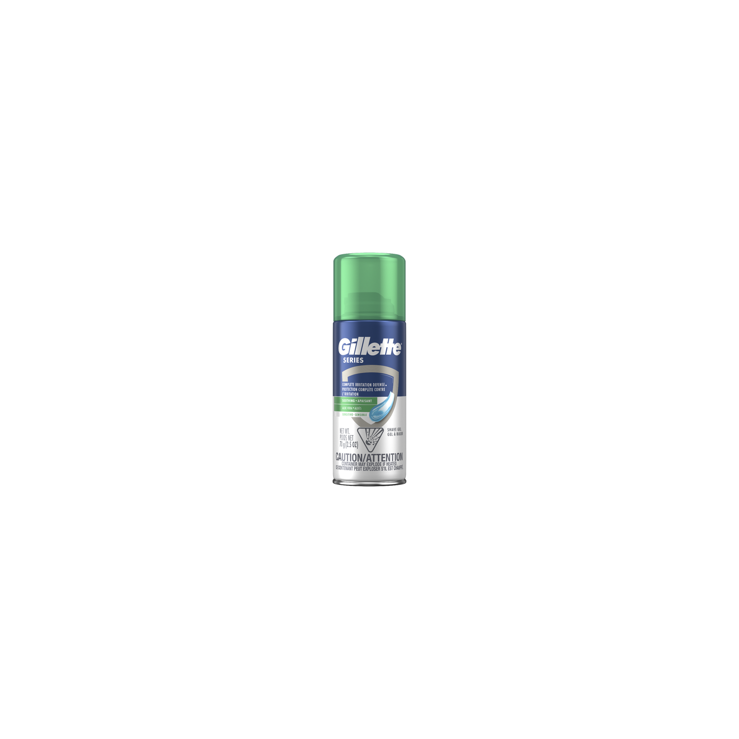 Gillette Series Soothing Shaving Gel For Men, Aloe Vera - 2.5 Ounce Image 1 of 2