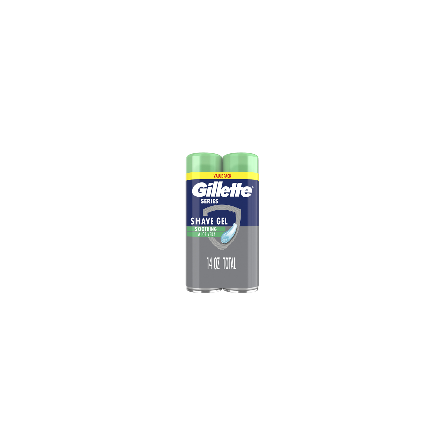 Gillette Aloe Vera Soothing Shaving Gel For Men - 14 Ounce