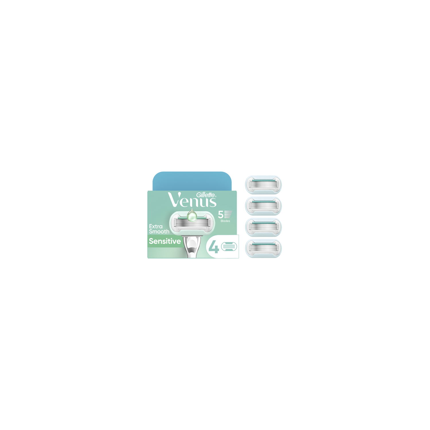 Gillette Venus Deluxe Smooth Refills - 4 Count Image 1 of 2