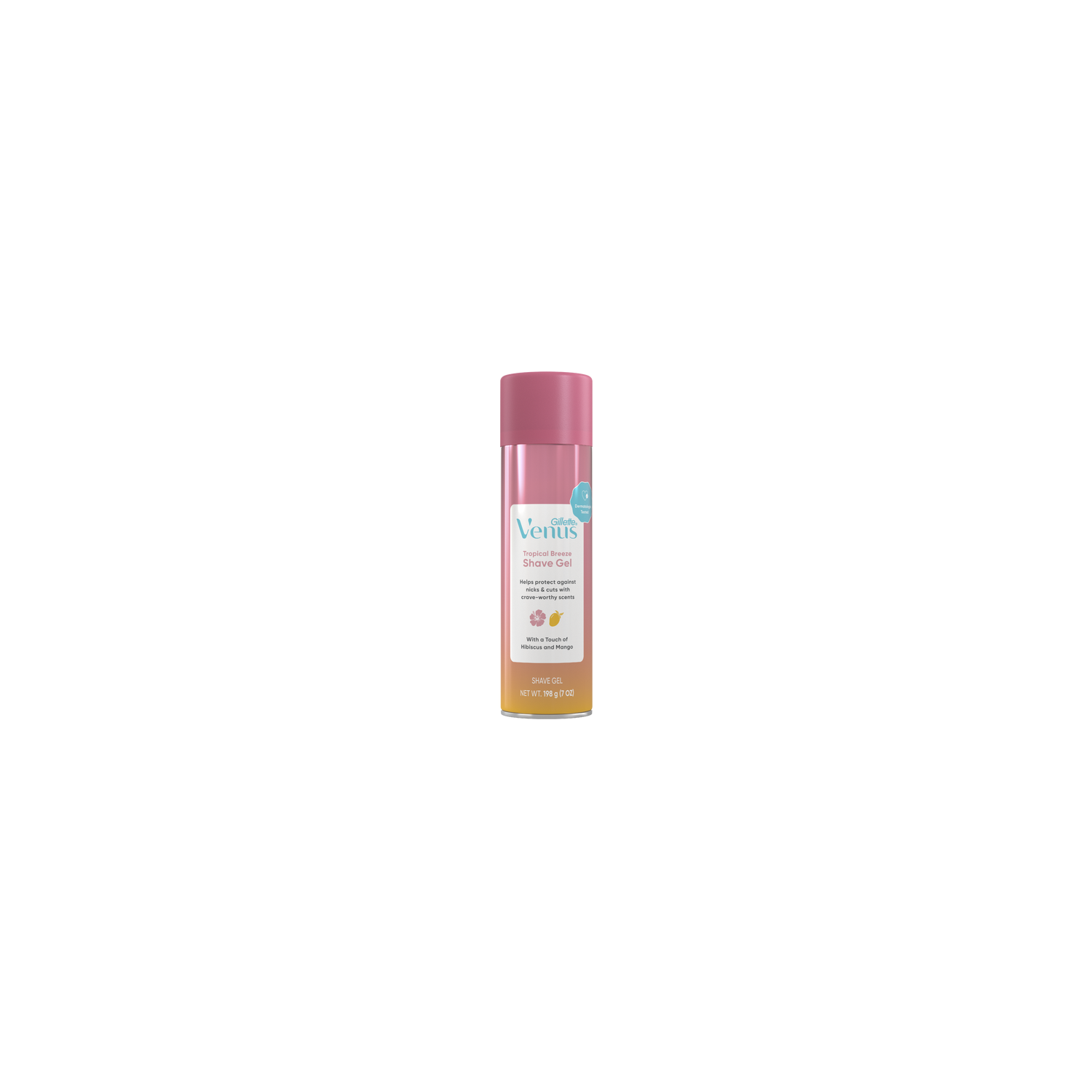 Venus Gillette Tropical Breeze Mango & Hibiscus Scented Shave Gel - 7 Ounce Image 1 of 2