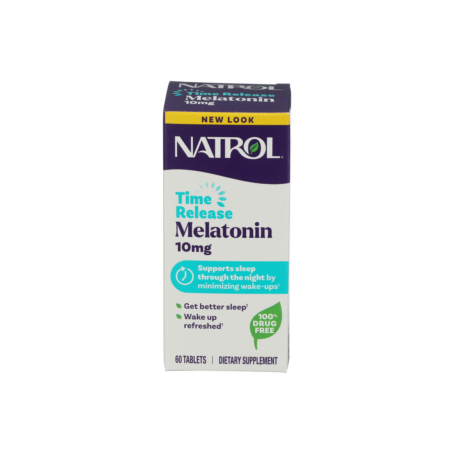 Natrol Tablets Vitamin Supplements Advanced Sleep Melatonin Tr - 60 Count Image 1 of 2
