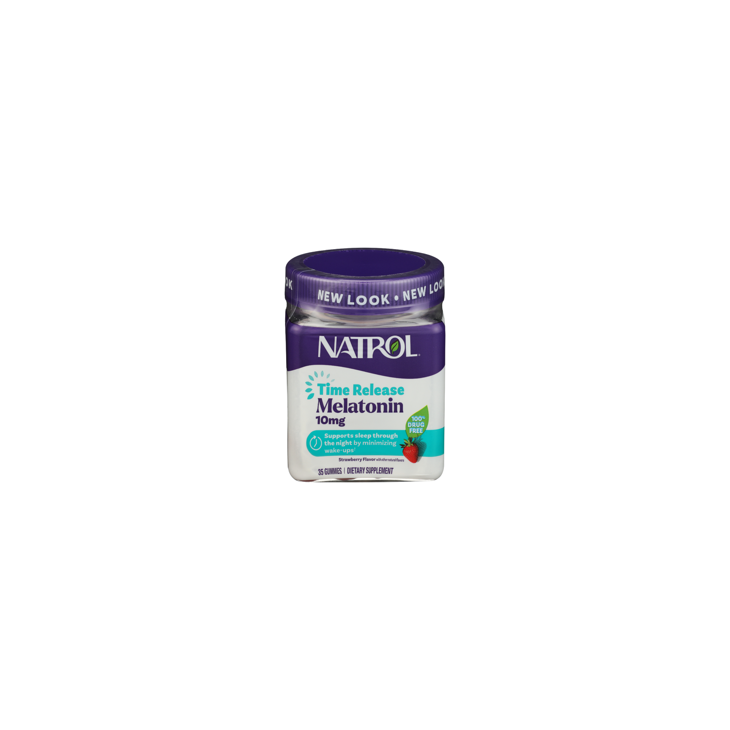 Natrol Strawberry Gummies Melatonin - 35 Count Image 1 of 2