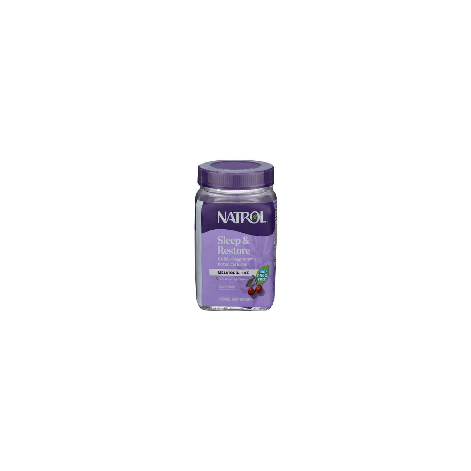 Natrol Tart Cherry Gummies Sleep & Restore Non-Melatonin - 60 Count Image 1 of 2