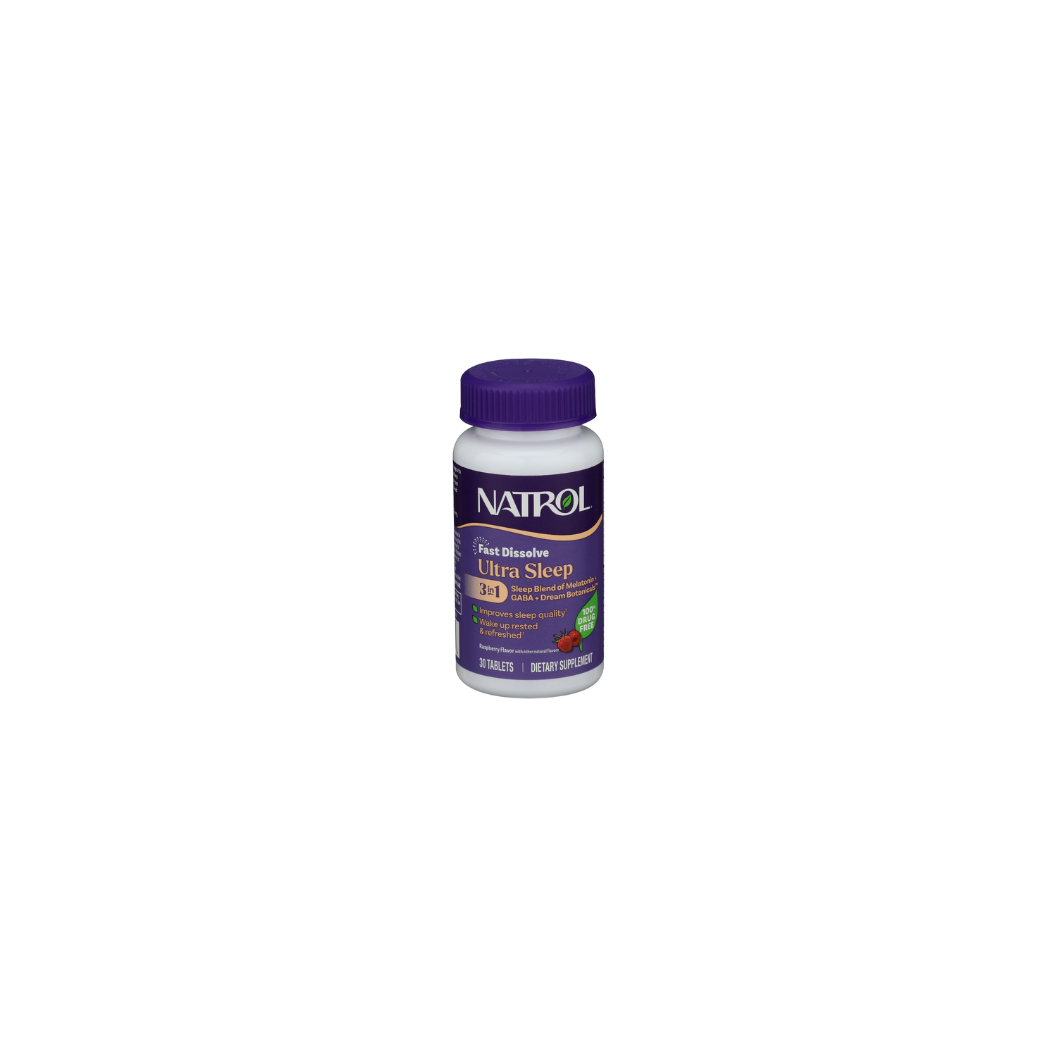 Natrol Ultra Sleep Melatonin Fast Dissolve - 30 Count Image 1 of 2