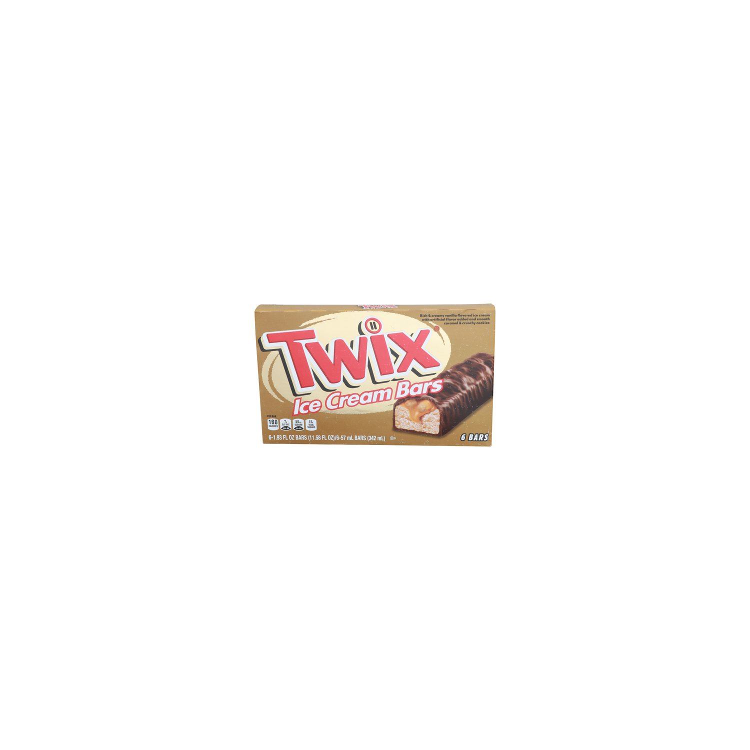 Twix Ice Cream Bars - 1.93 Fluid Ounce - 6 Count Image 1 of 4