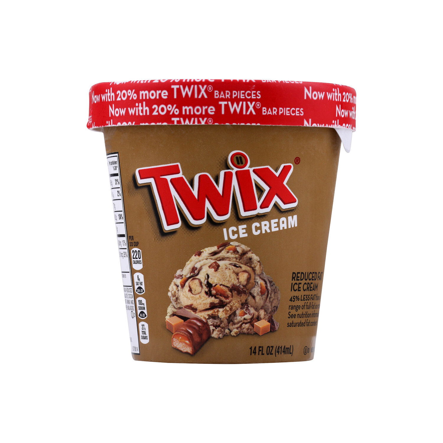Twix Ice Cream - 14 Fluid Ounce - Super 1 Foods