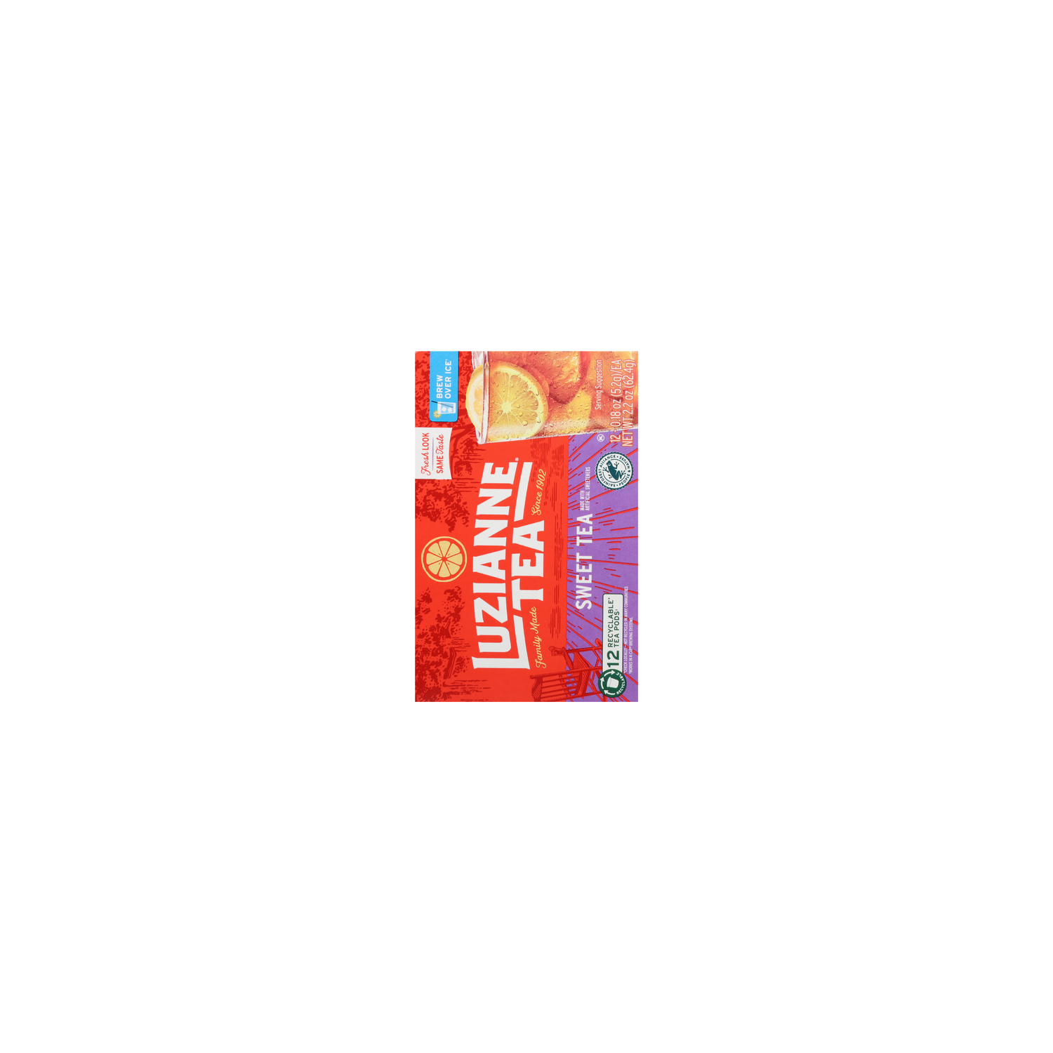 Luzianne Single Serve Iced Tea Sweet - 12 Count