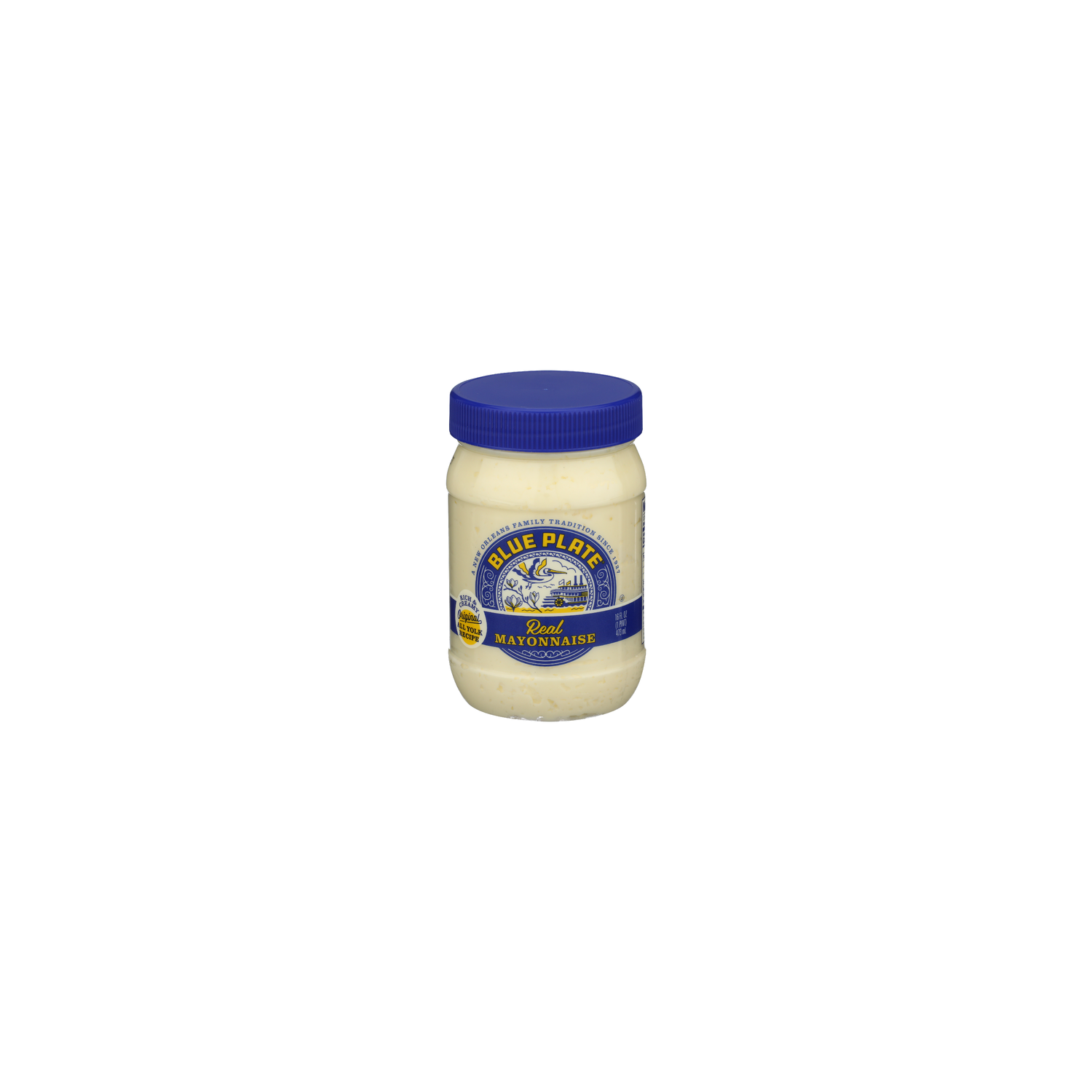 Blue Plate Real Mayonnaise - 16 Fluid Ounce Image 1 of 4