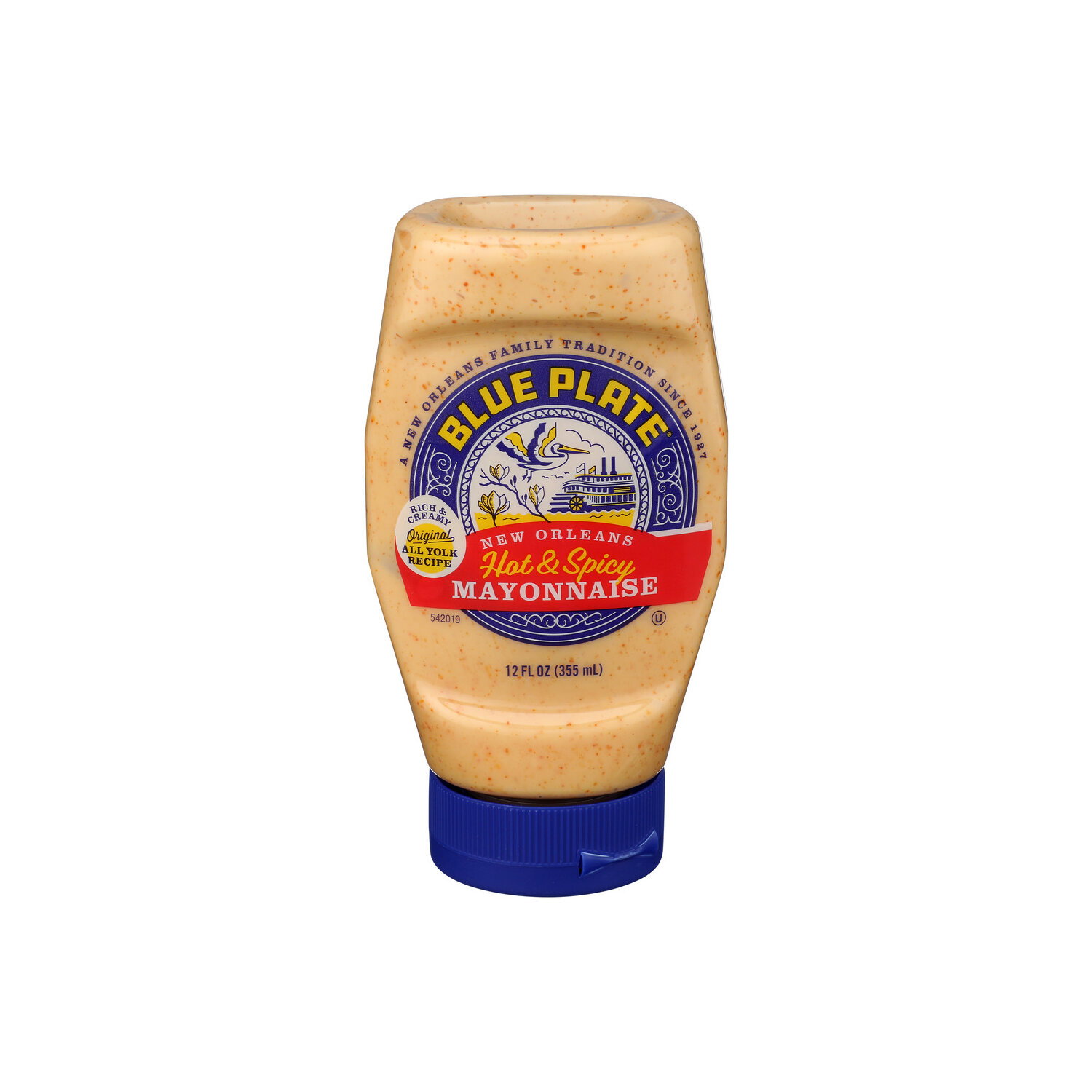 Blue Plate Hot & Spicy Mayonnaise - 12 Fluid Ounce Image 1 of 4