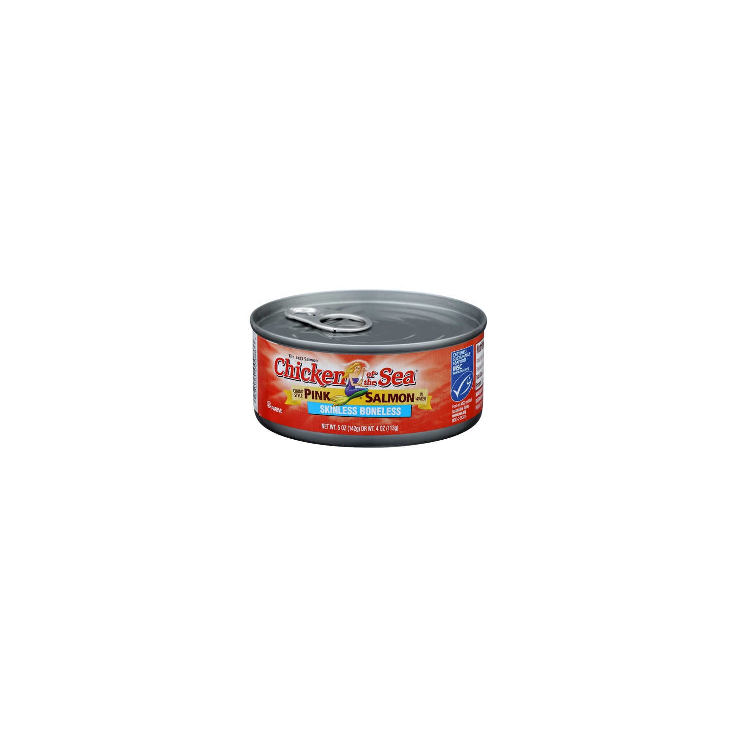 Chicken Of The Sea In Water Skinless Boneless Chunk Style Pink Salmon-In - 5 Ounce Image 1 of 4