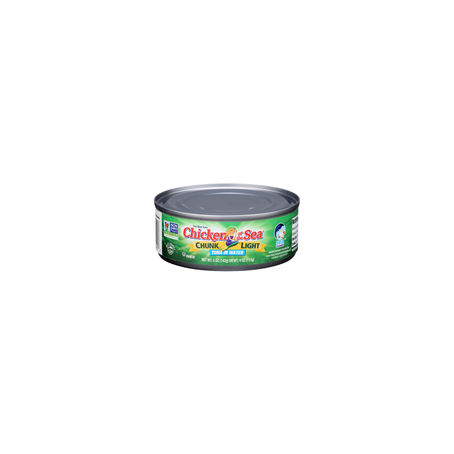 Chicken Of The Sea Chunk Light Tuna In Water - 5 Ounce Image 1 of 4