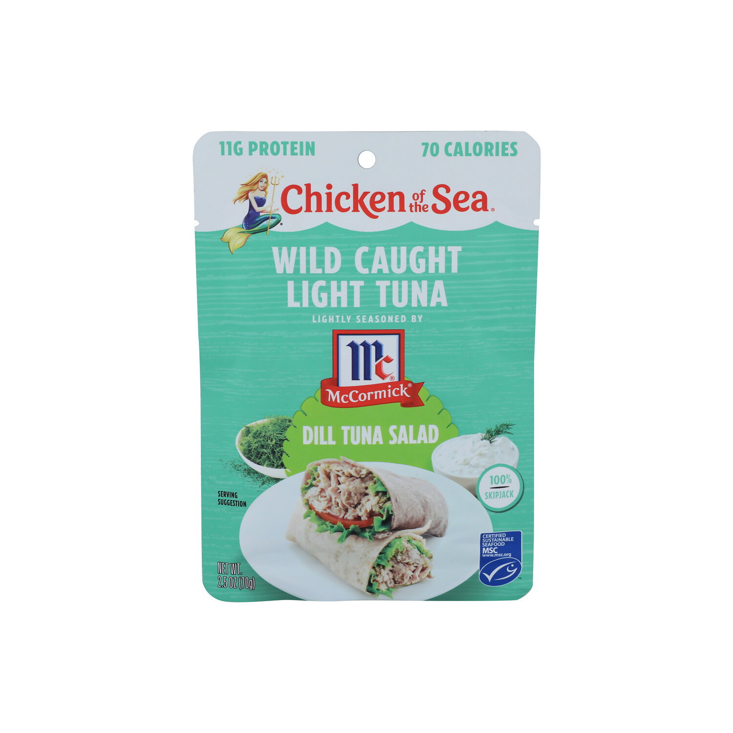 Chicken Of The Sea Cos Dill Tuna Salad Pch - 2.5 Ounce Image 1 of 4