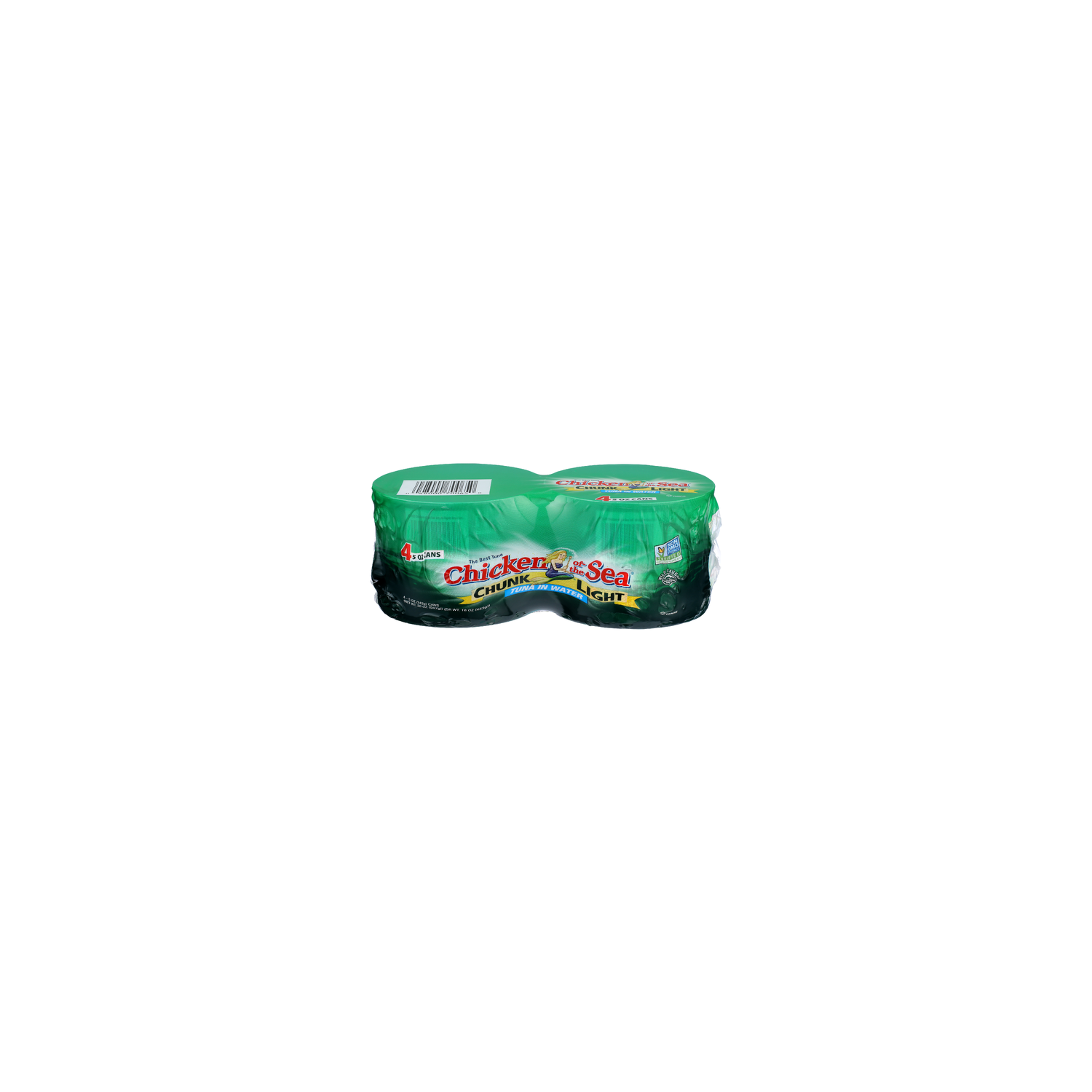 Chicken Of The Sea In Water Chunk Light Tuna - 5 Ounce - 4 Count Image 1 of 4