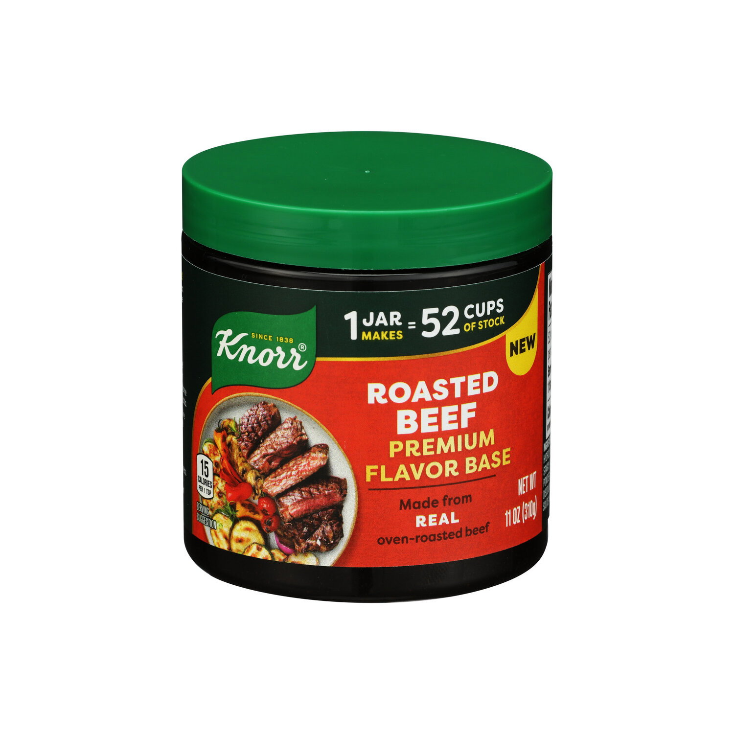 Knorr Beef Paste Roasted Premium Flavor Base - 11 Ounce Image 1 of 4