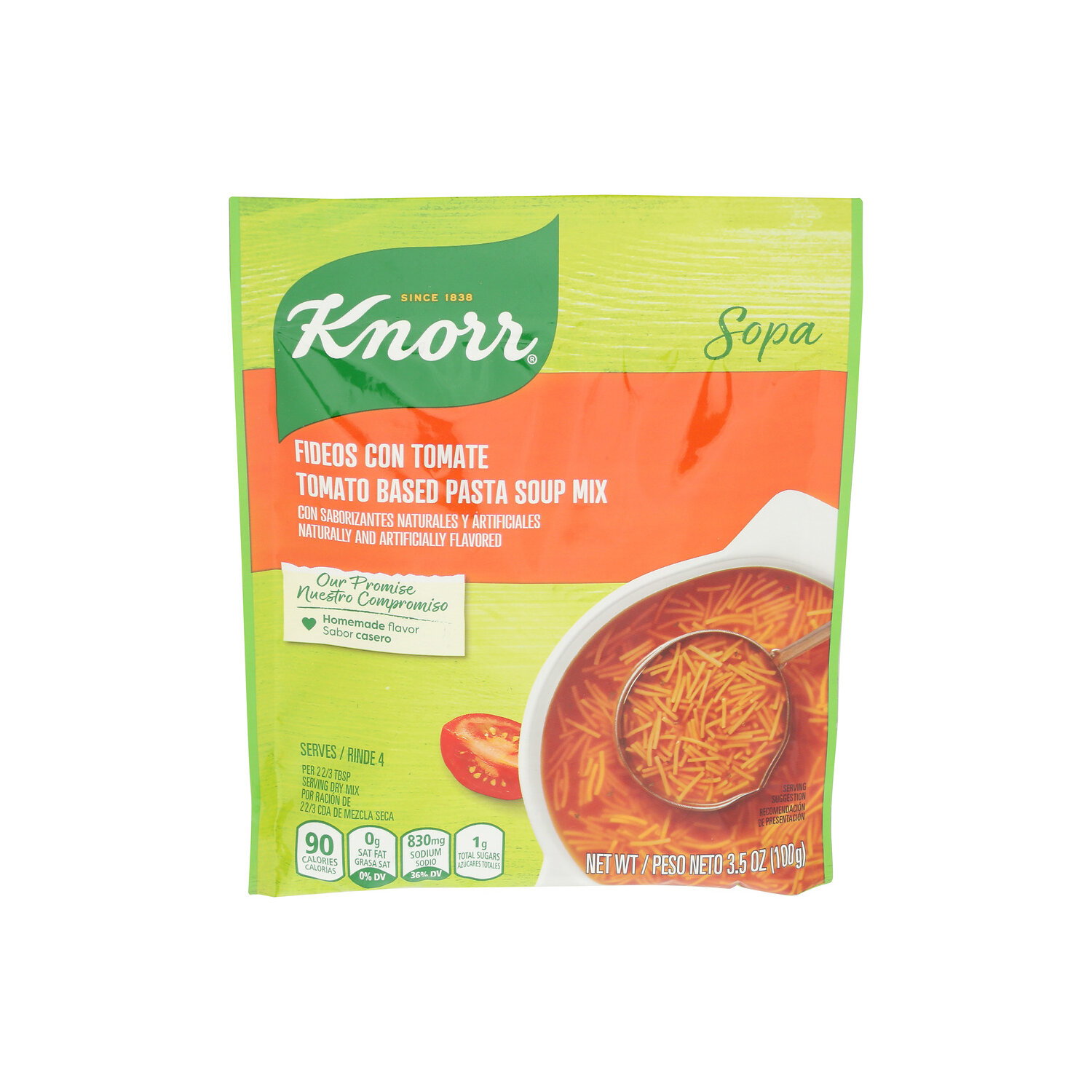 Knorr Mexican Tomato Based Pasta Soup Mix - 0.875 Ounce - 4 Count Image 1 of 4