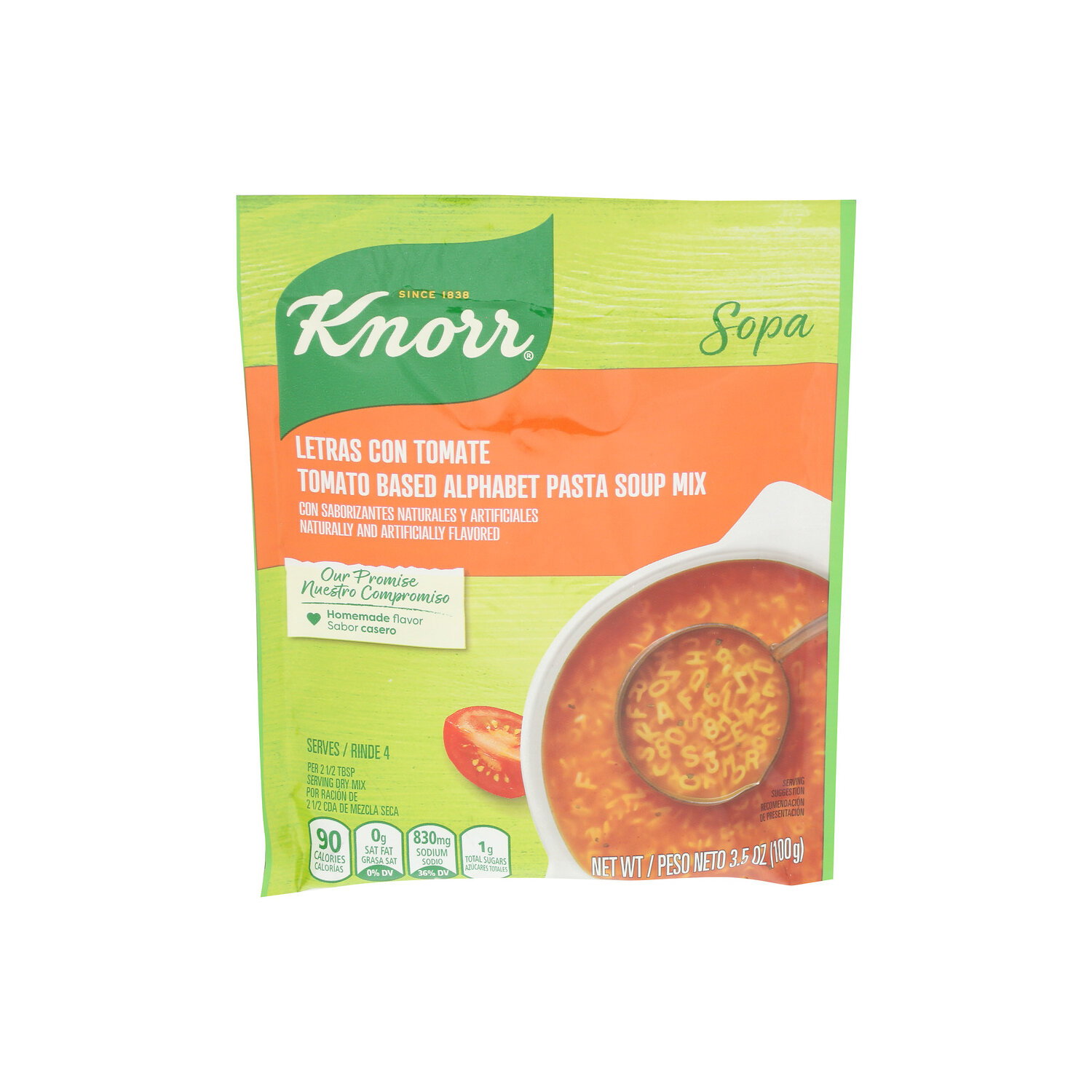 BMサ18◯●からあげページ●◯ Knorr Mexican Tomato Based Pasta Soup Mix - 0.875 Ounce - 4 Count