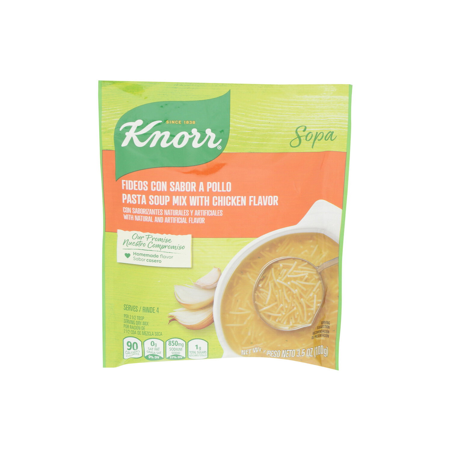 Knorr Mexican Chicken Flavor Pasta Soup Mix - 0.875 Ounce - 4 Count Image 1 of 4