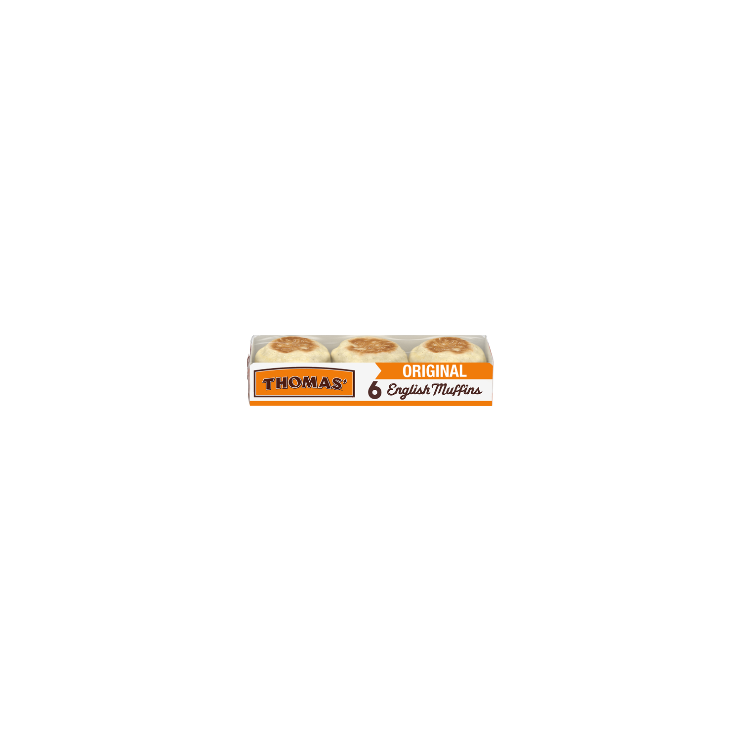 Thomas’ Original English Muffins - 2.167 Ounce - 6 Count Image 1 of 4