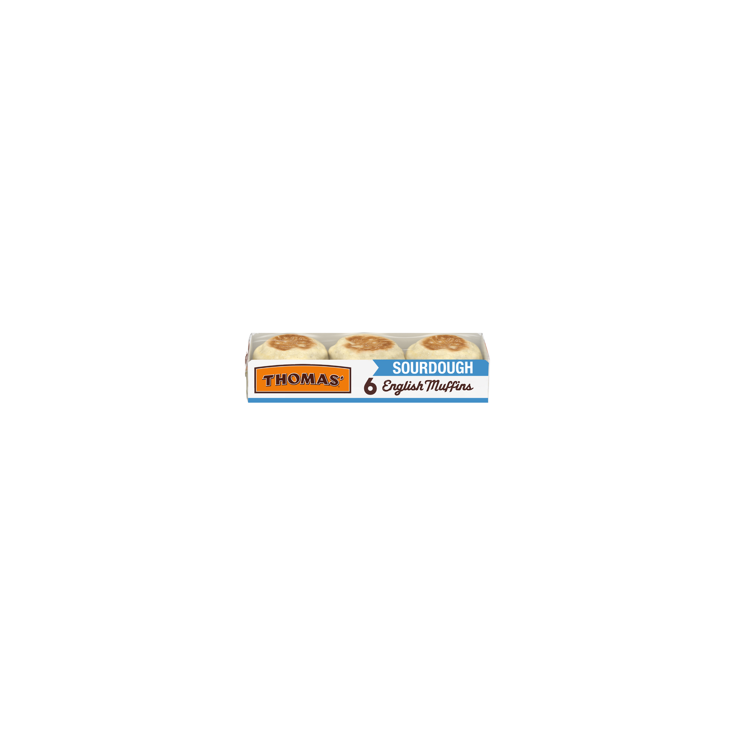 Thomas' Sourdough English Muffins, , Package Of Muffins - 12 Ounce Image 1 of 4