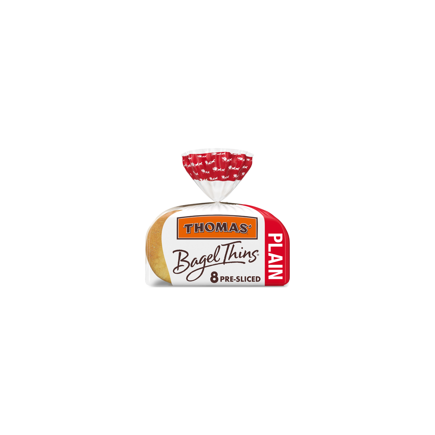 Thomas' Plain Bagel Thins - 13 Ounce Image 1 of 4
