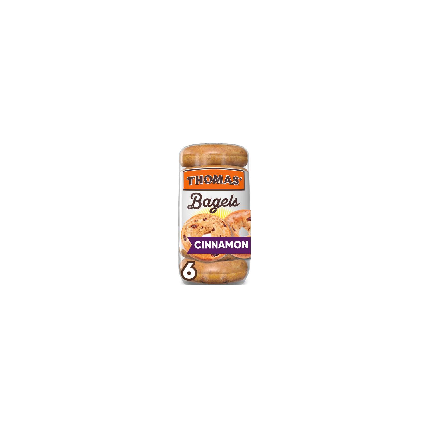 Thomas' Cinnamon Raisin Bagels - 18 Fluid Ounce Image 1 of 4