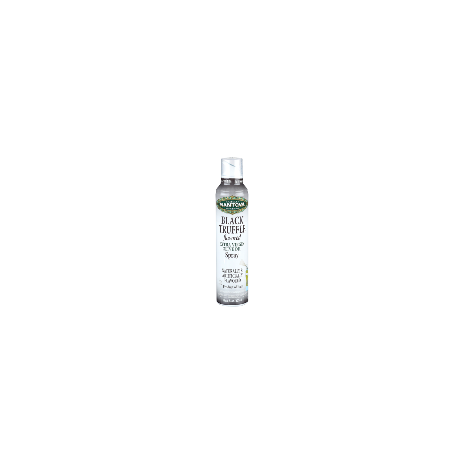 Mantova Black Truffle Flavored Spray Extra Virgin Olive Oil - 8 Fluid Ounce Image 1 of 4