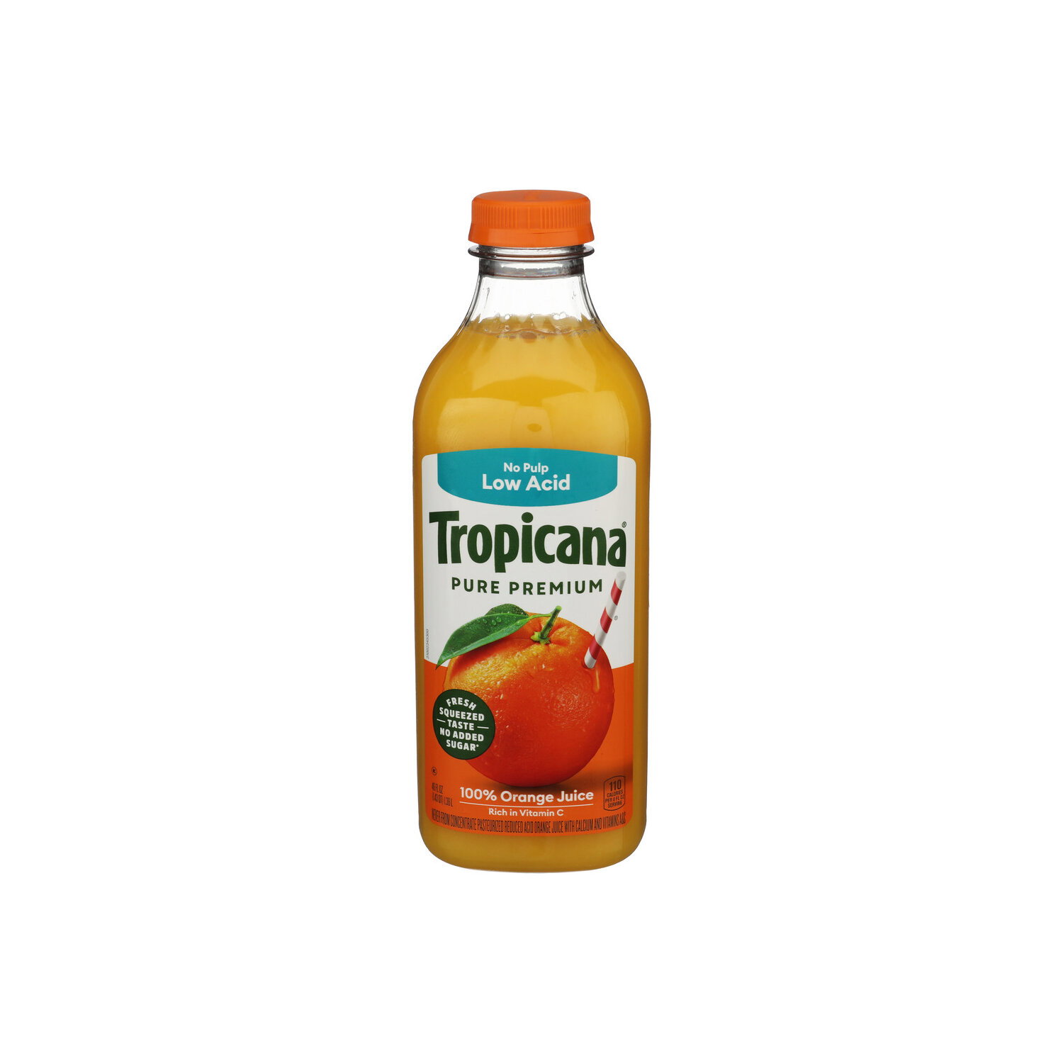 Tropicana Low Acid Pure Premium Orange Juice - 46 Fluid Ounce Image 1 of 4