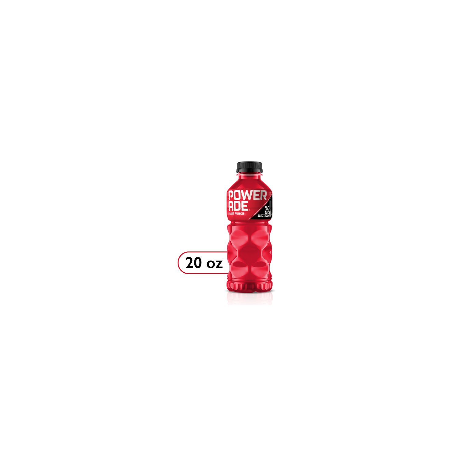Powerade Fruit Punch Sports Drink Bottle - 20 Fluid Ounce Image 1 of 4