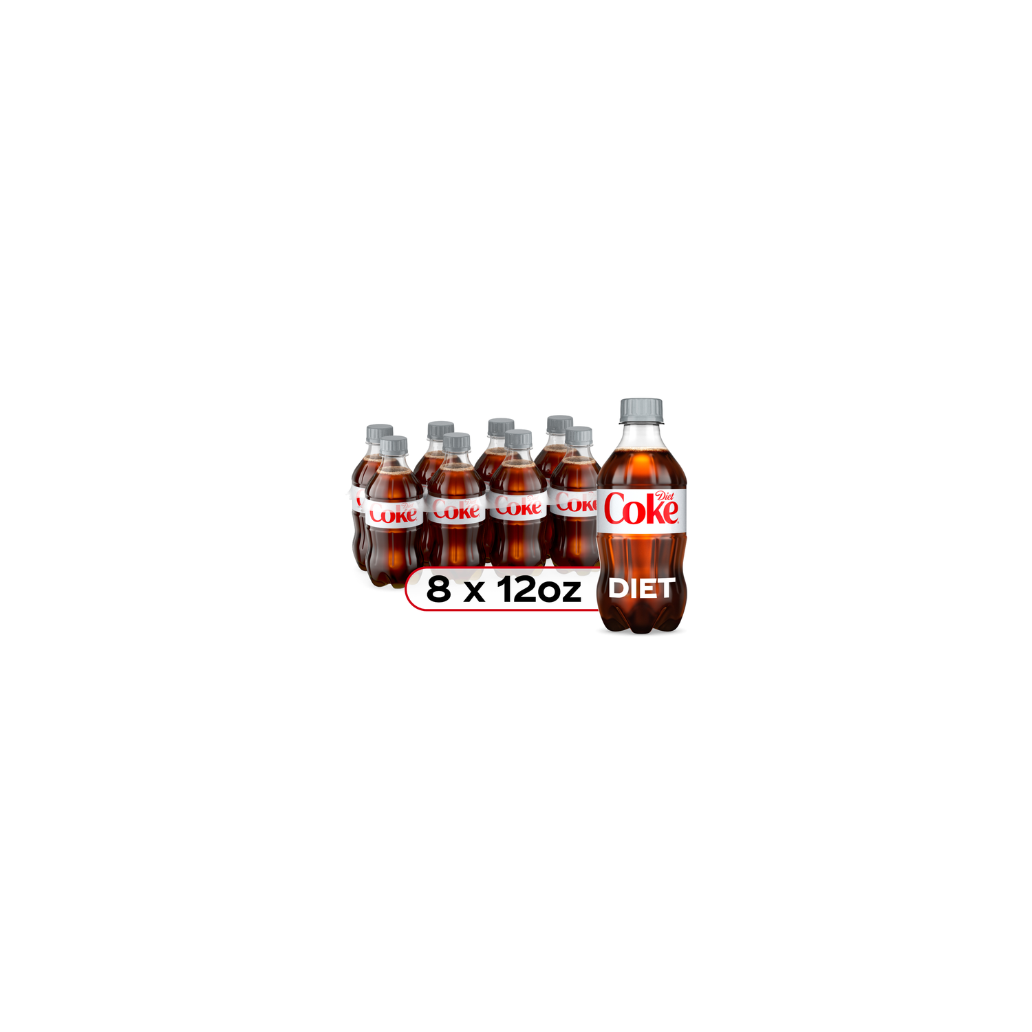Diet Coke Soda Soft Drink - 96 Fluid Ounce Image 1 of 4