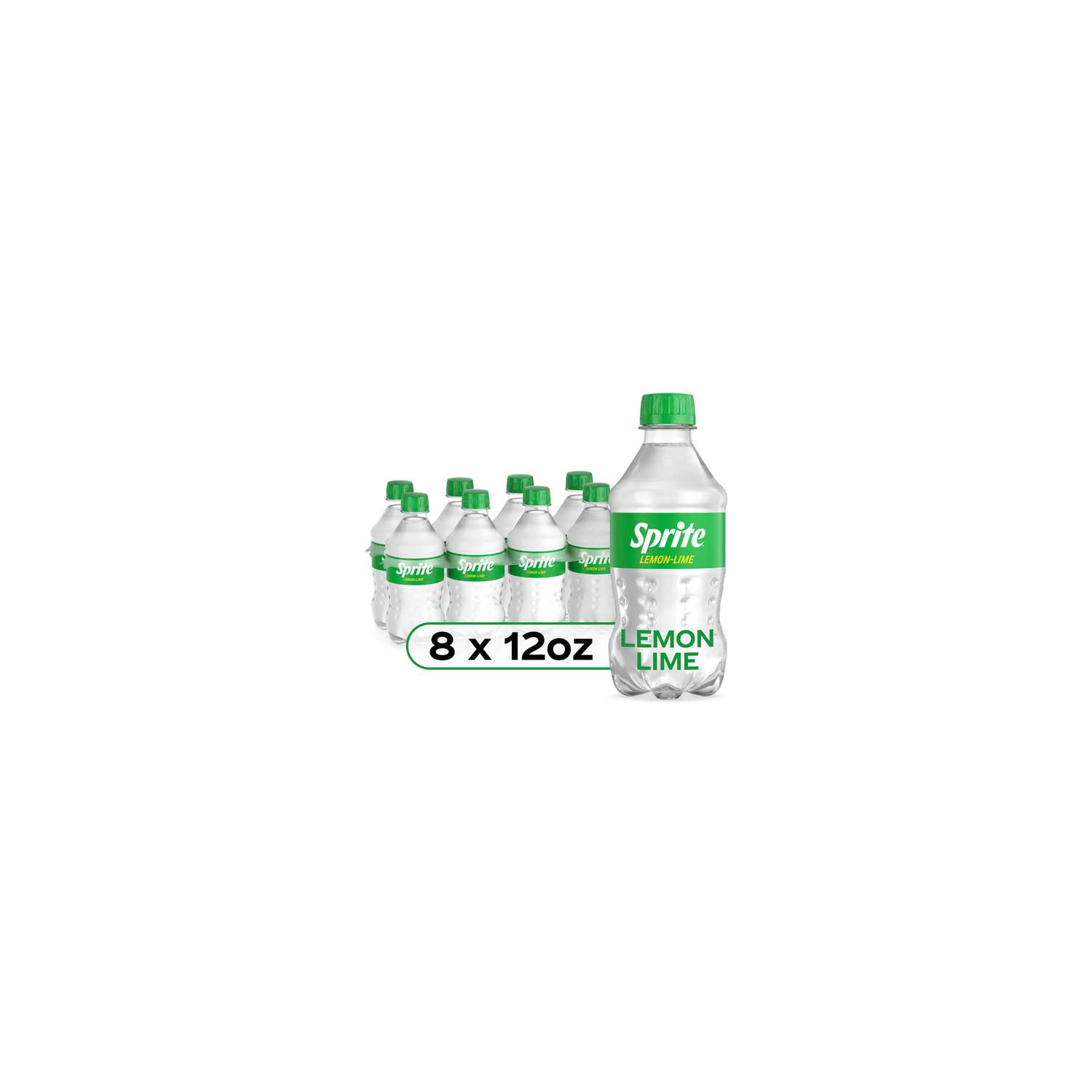Sprite Lemon Lime Soda Soft Drinks - 96 Fluid Ounce Image 1 of 4