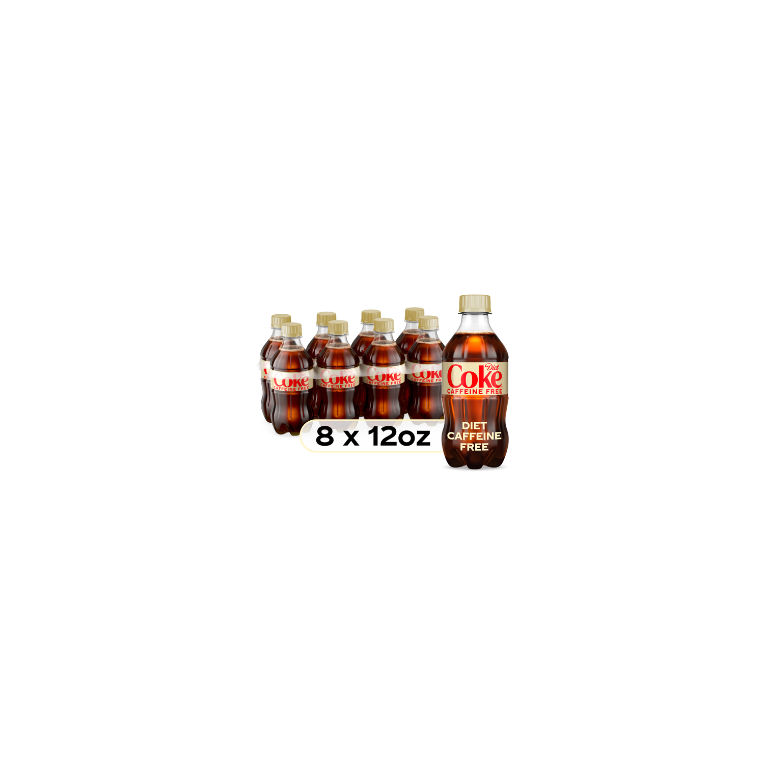 Diet Coke Caffeine Free Soda Soft Drink - 96 Fluid Ounce Image 1 of 4