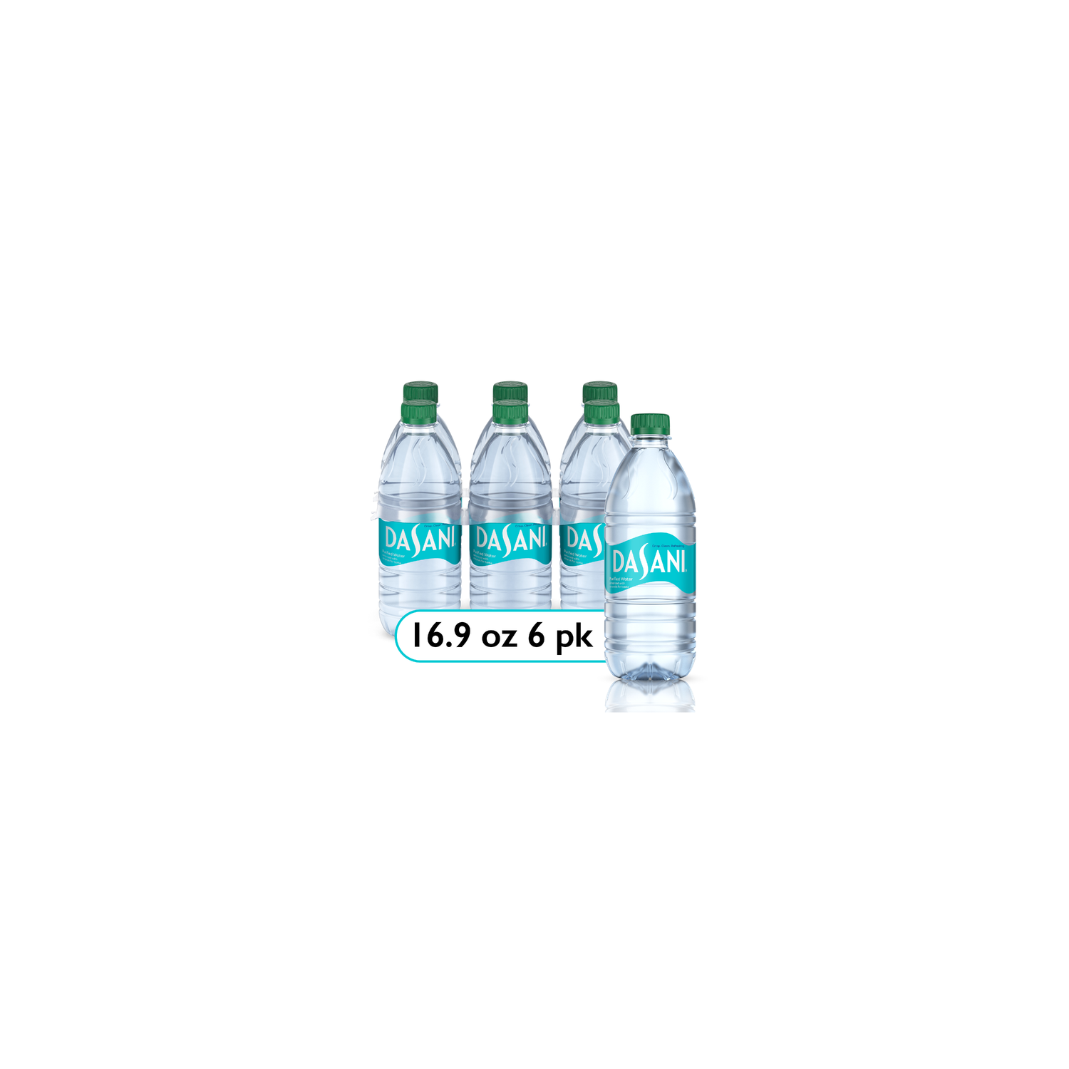 Dasani Purified Water Bottles - 101.4 Fluid Ounce Image 1 of 4