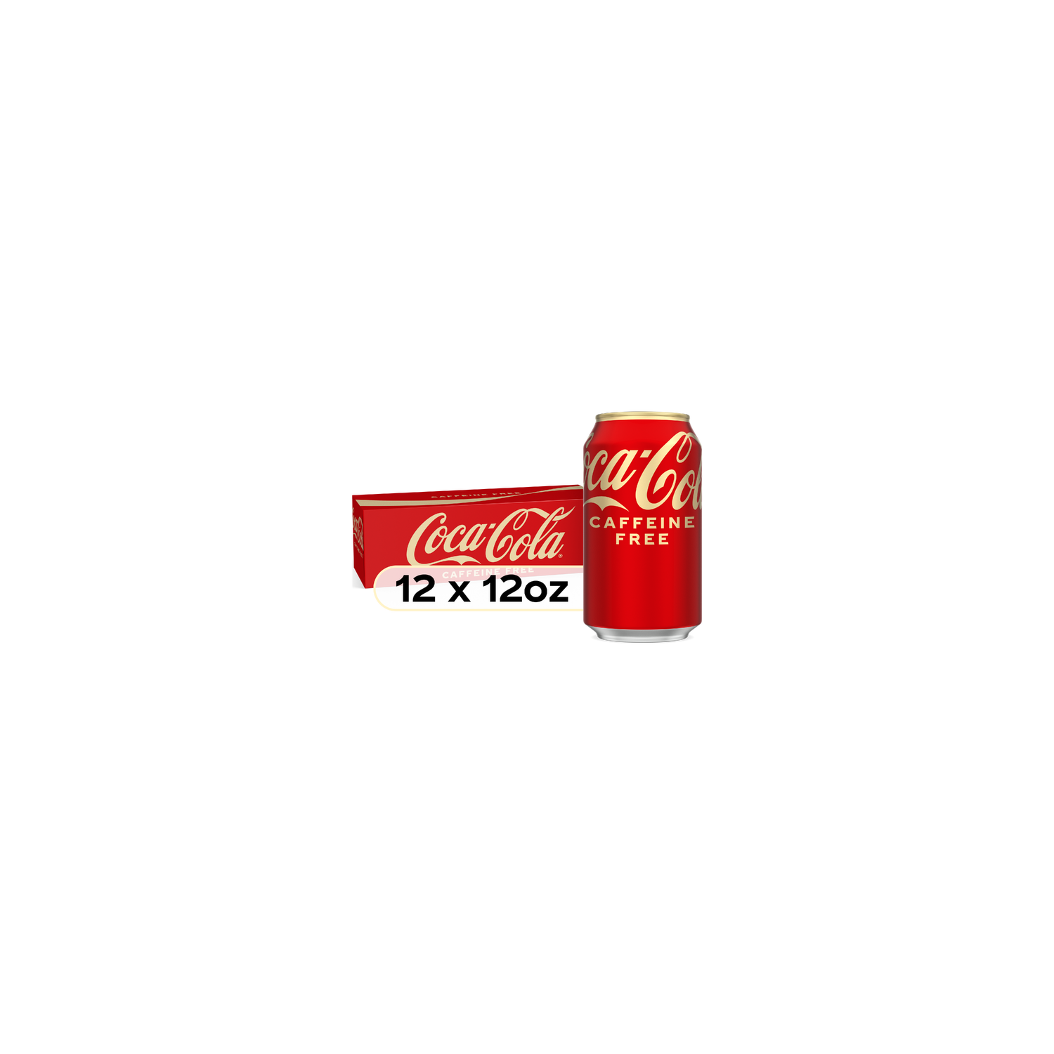 Coca-Cola Caffeine Free Soda Soft Drink - 144 Fluid Ounce Image 1 of 4