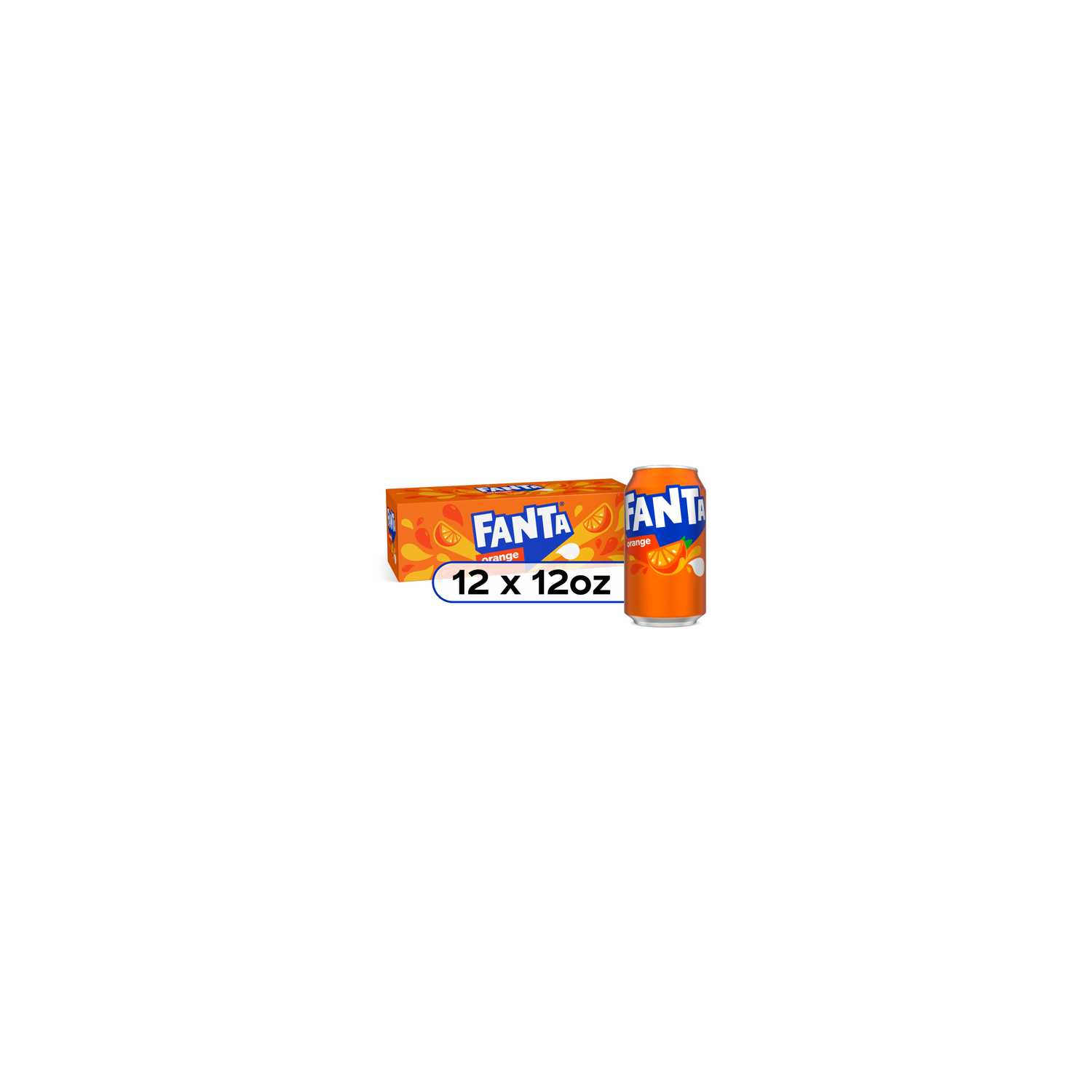 Fanta Orange Soda Soft Drink - 144 Fluid Ounce Image 1 of 4