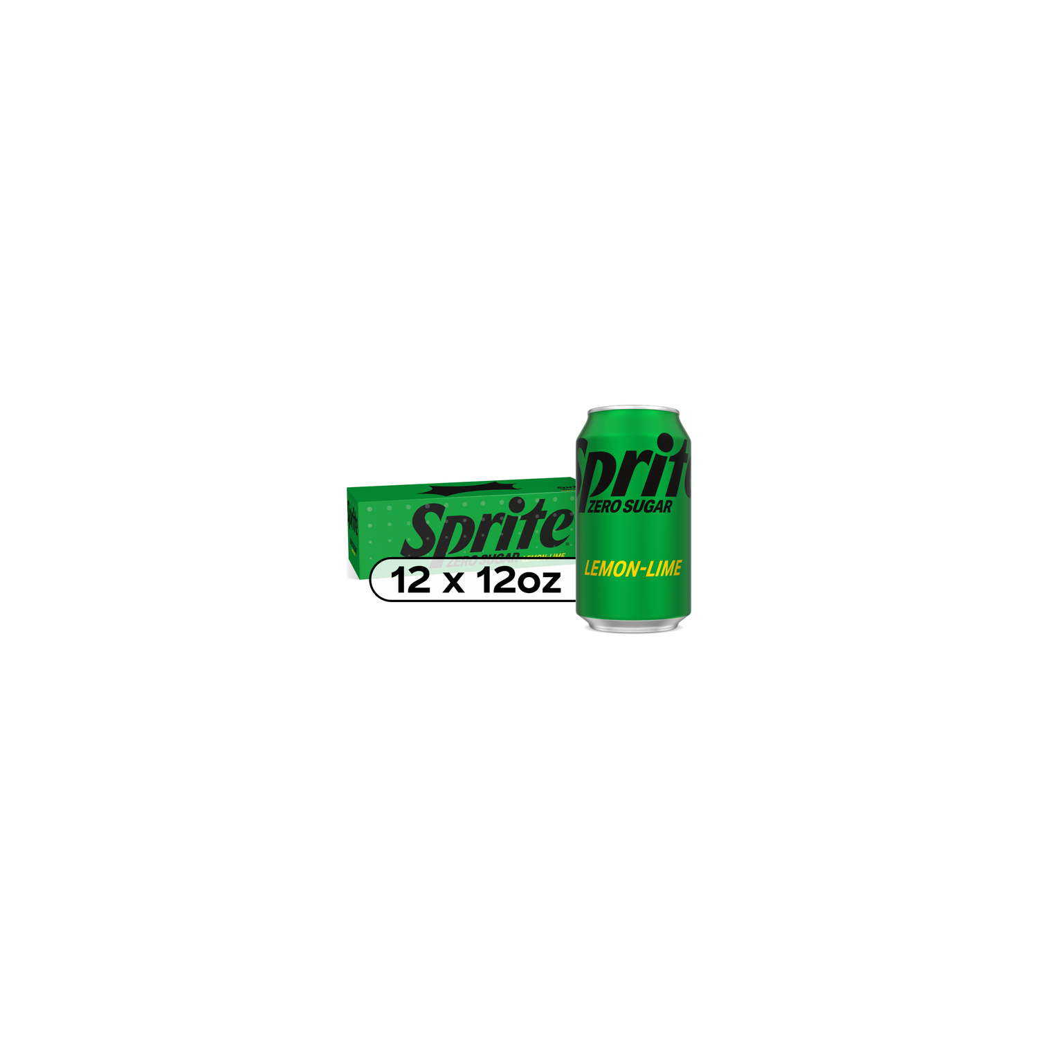 Sprite Zero Sugar Lemon Lime Soda Pop Soft - 144 Fluid Ounce Image 1 of 4