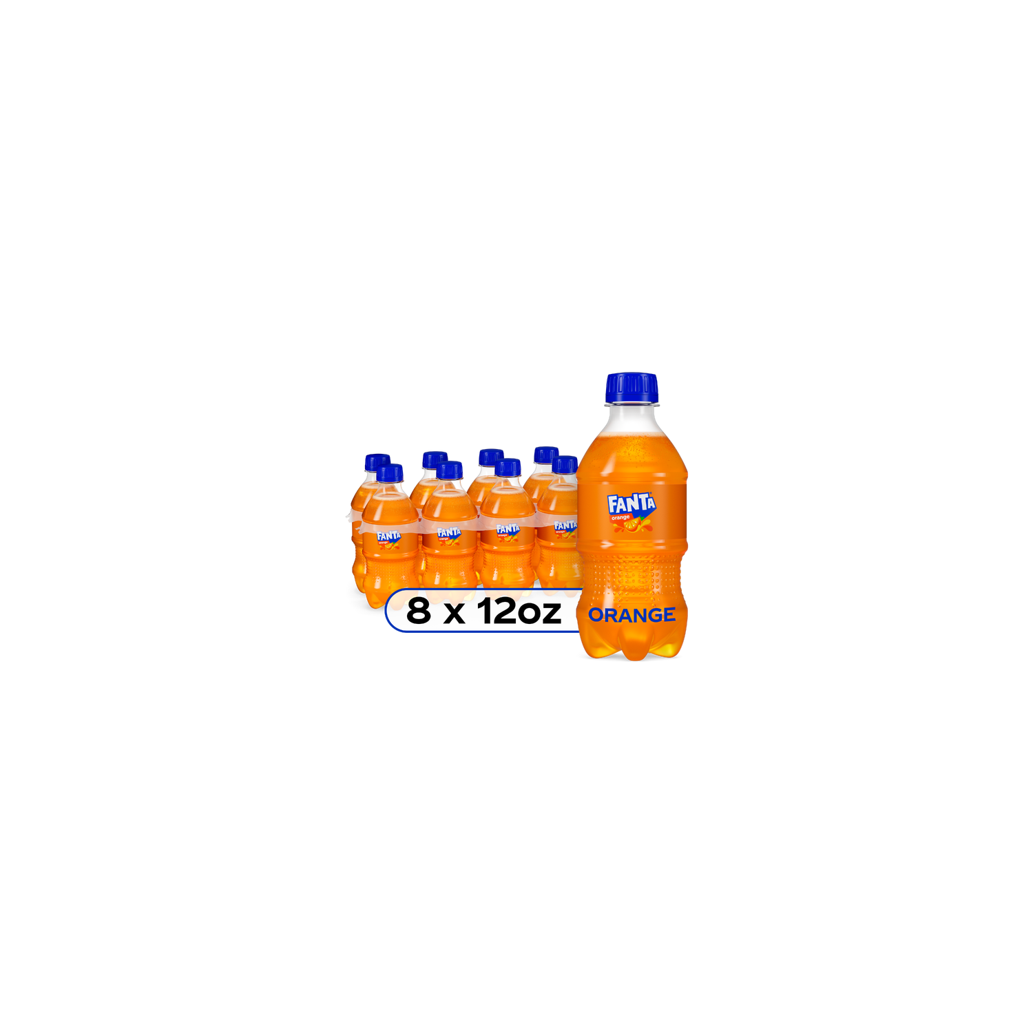 Fanta Orange Soda Soft Drink - 96 Fluid Ounce Image 1 of 4