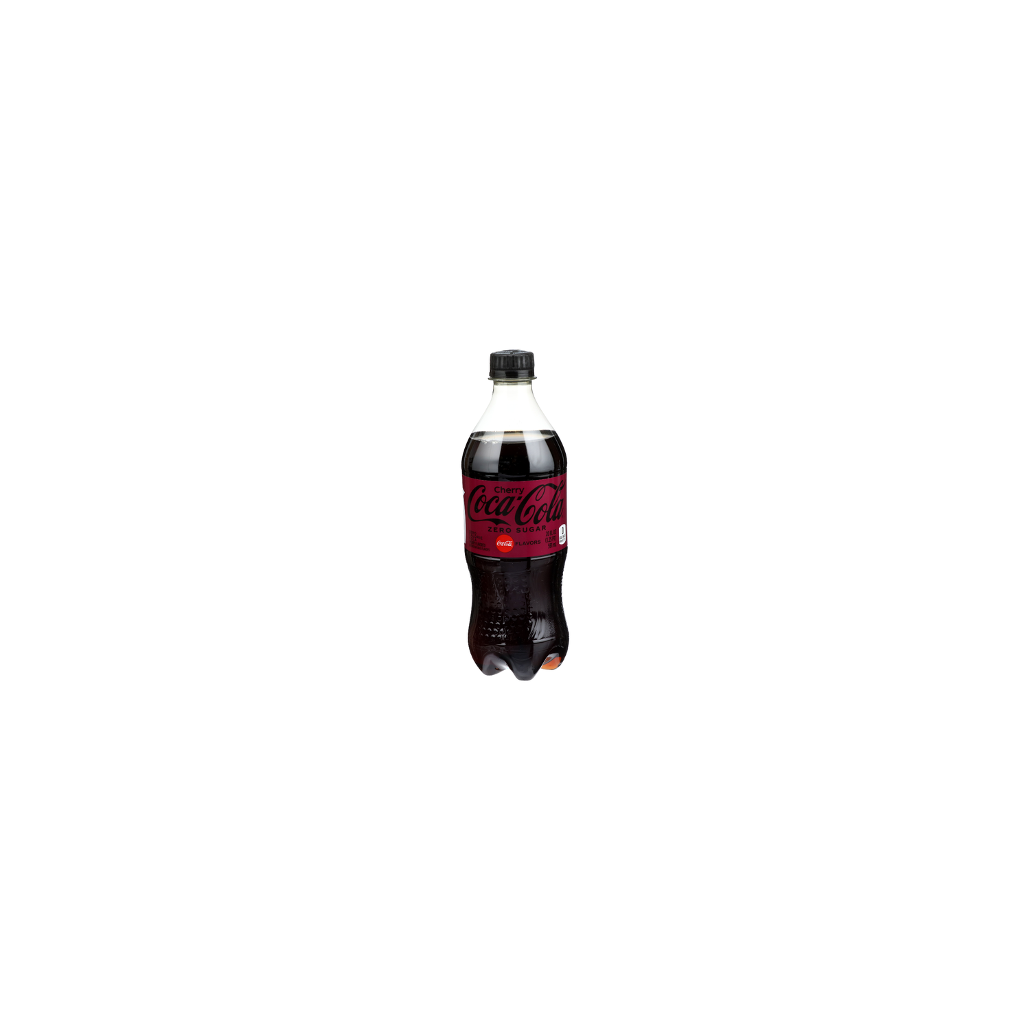 COCA-COLA Cherry Zero Calorie Cola - 20 Fluid Ounce Image 1 of 4
