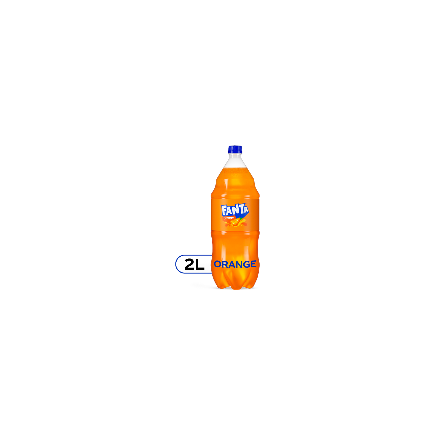 Fanta Orange Soda Soft Drink - 67.6 Fluid Ounce Image 1 of 4
