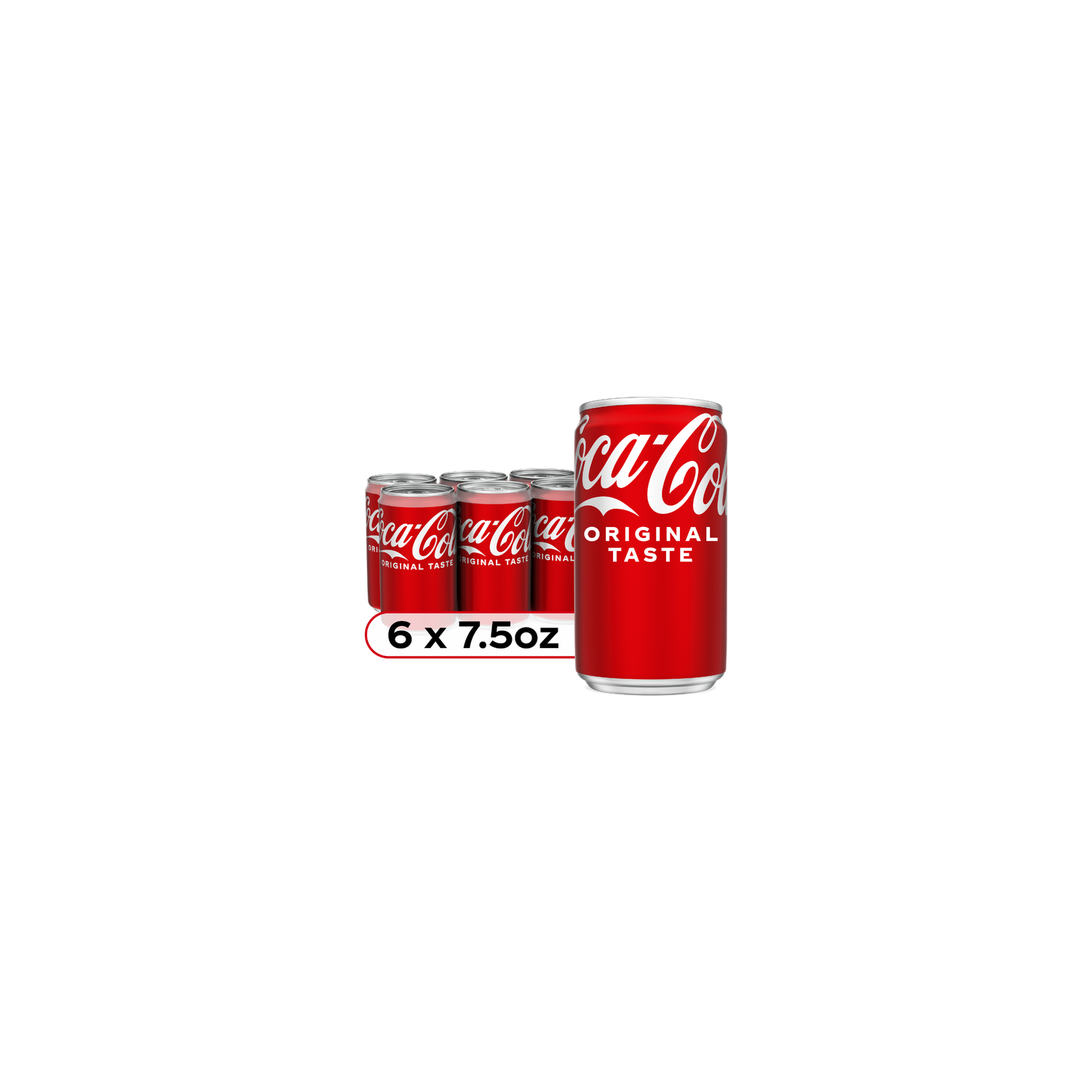 Coca-Cola Mini Original Soda Soft Drink - 45 Fluid Ounce Image 1 of 4
