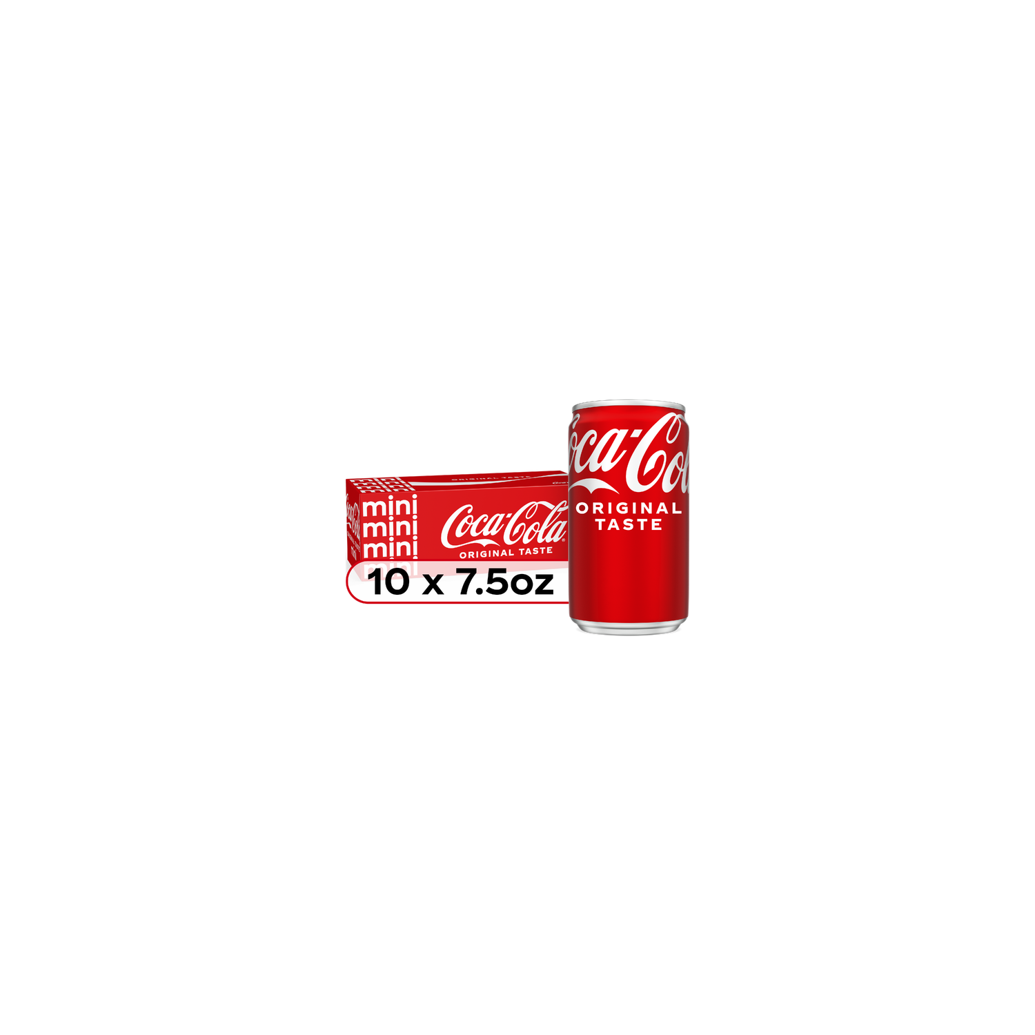 Coca-Cola Mini Original Soda Soft Drink - 75 Fluid Ounce Image 1 of 4