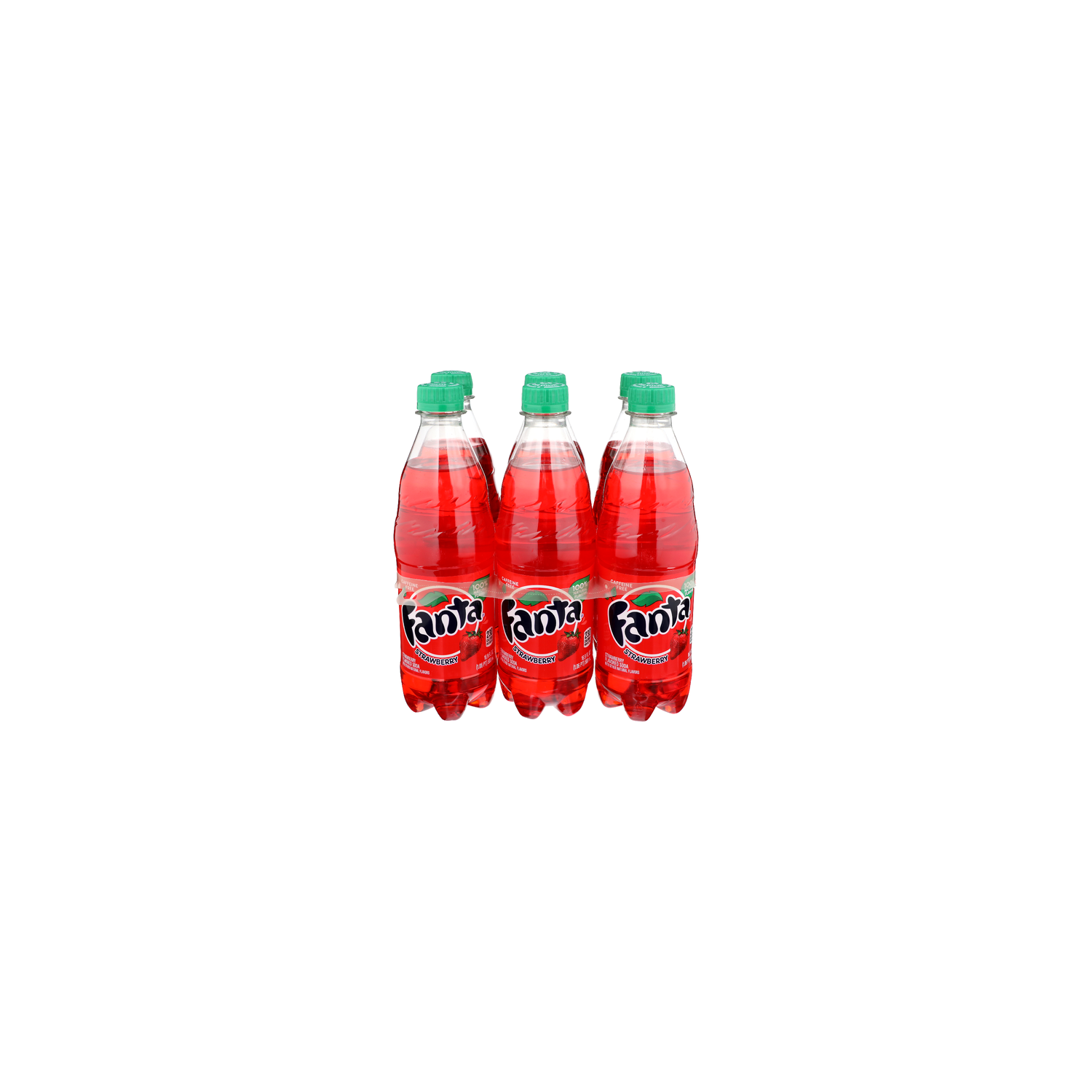 Fanta Strawberry Soda - 16.9 Fluid Ounce - 6 Count Image 1 of 4