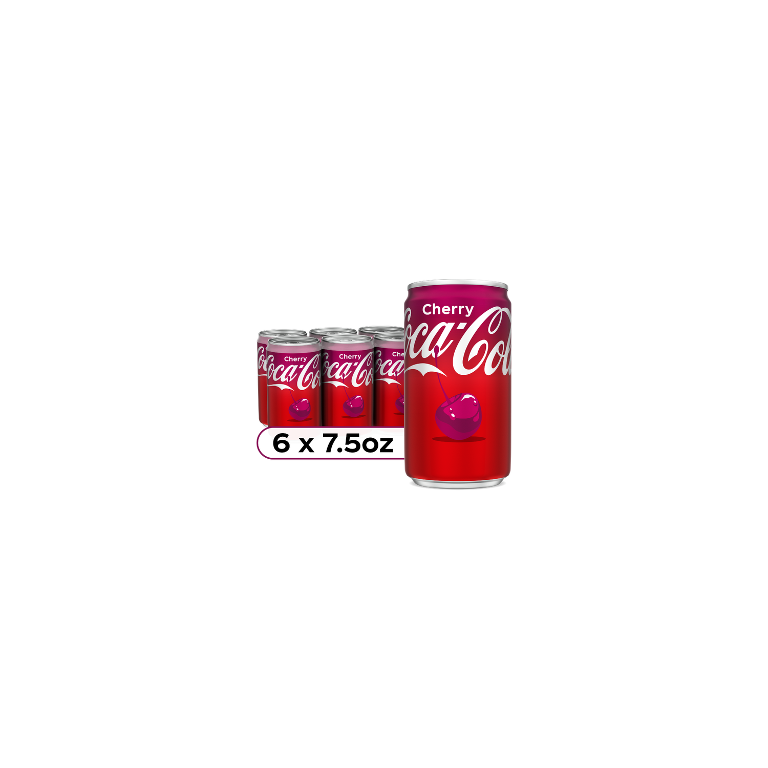 Coca-Cola Cherry Soda Soft Drink - 45 Fluid Ounce Image 1 of 4