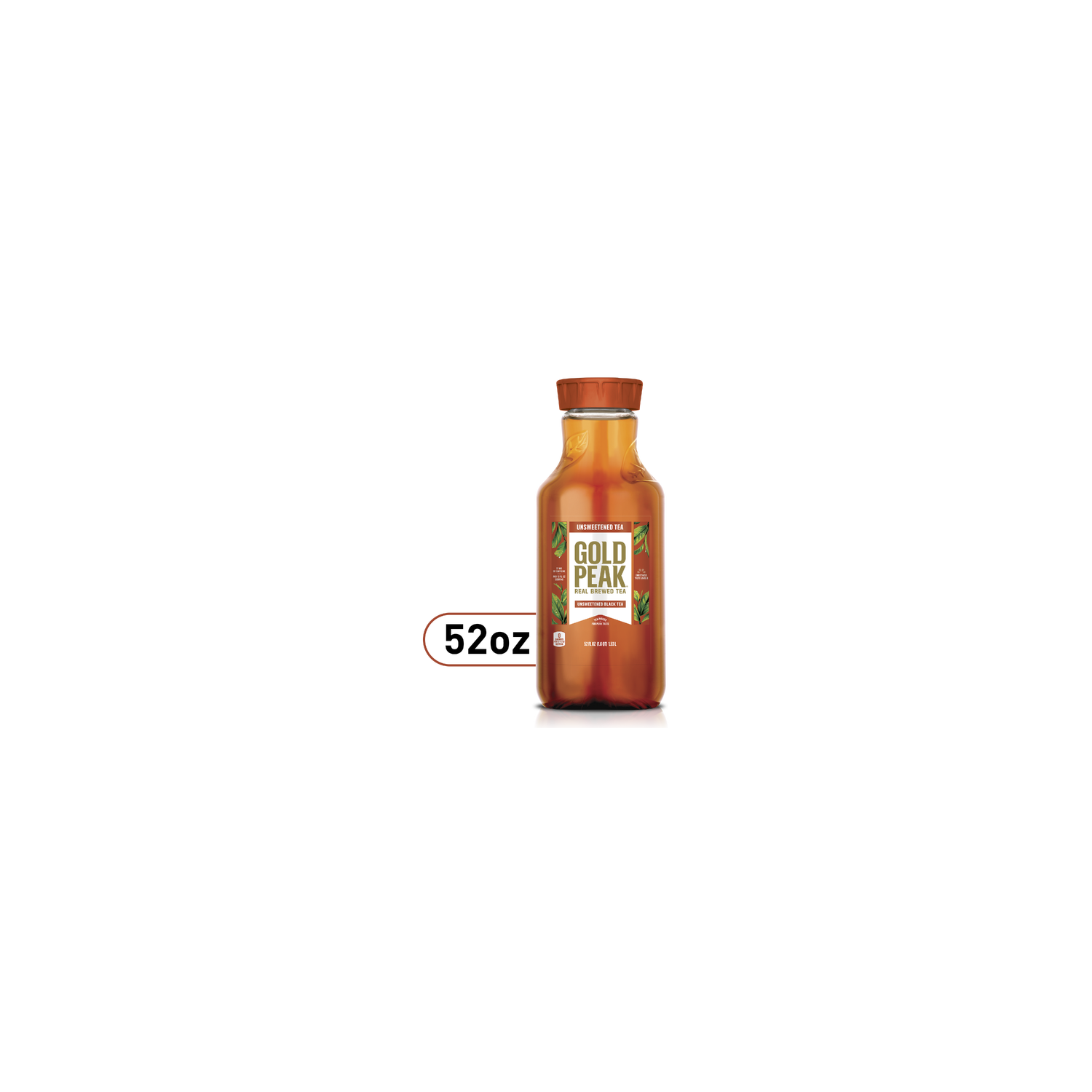 Gold Peak Unsweetened Black Tea Bottle - 52 Fluid Ounce Image 1 of 4