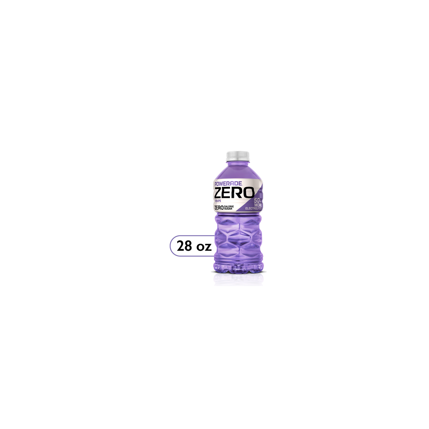 Powerade Zero Sugar Grape Sports Drink Bottle - 28 Fluid Ounce Image 1 of 4