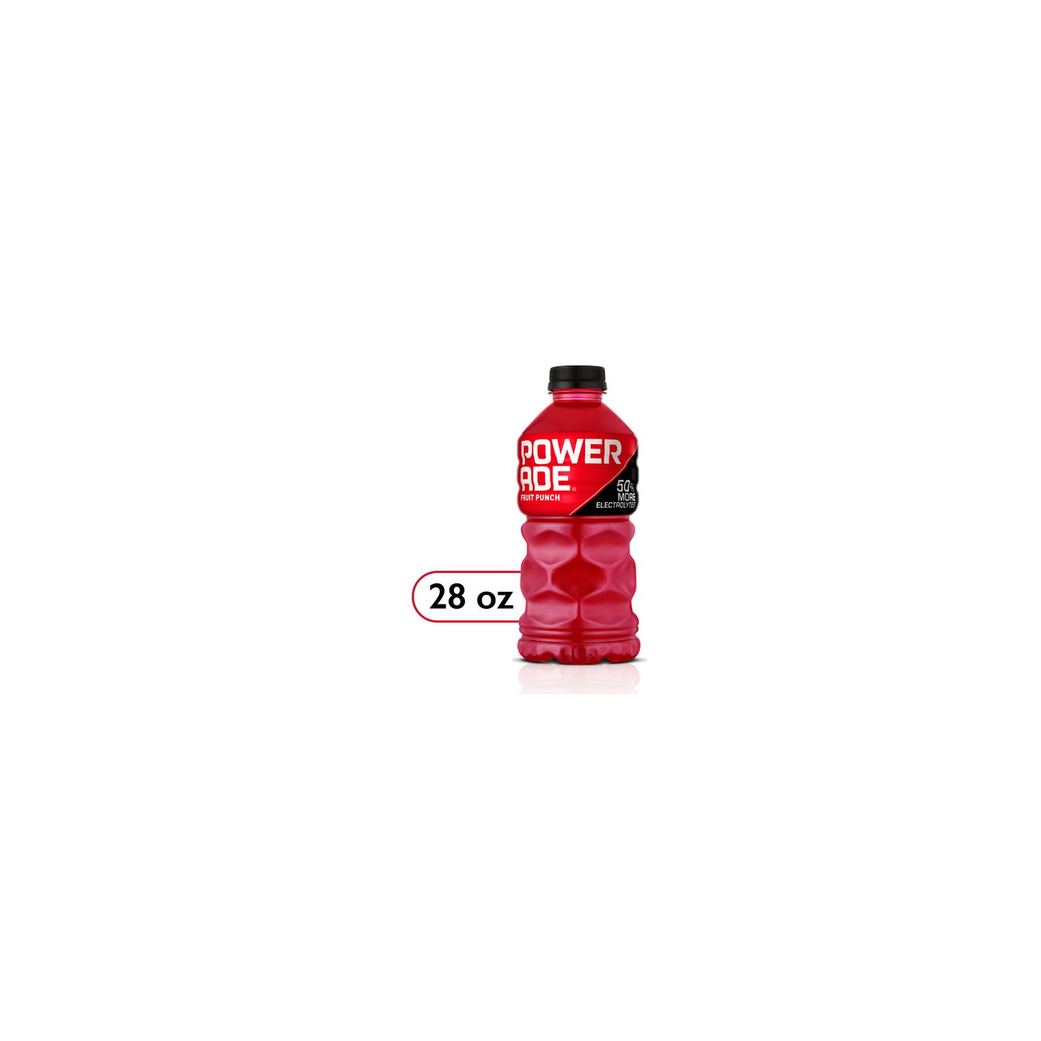 Powerade Fruit Punch Sports Drink Bottle - 28 Fluid Ounce Image 1 of 4